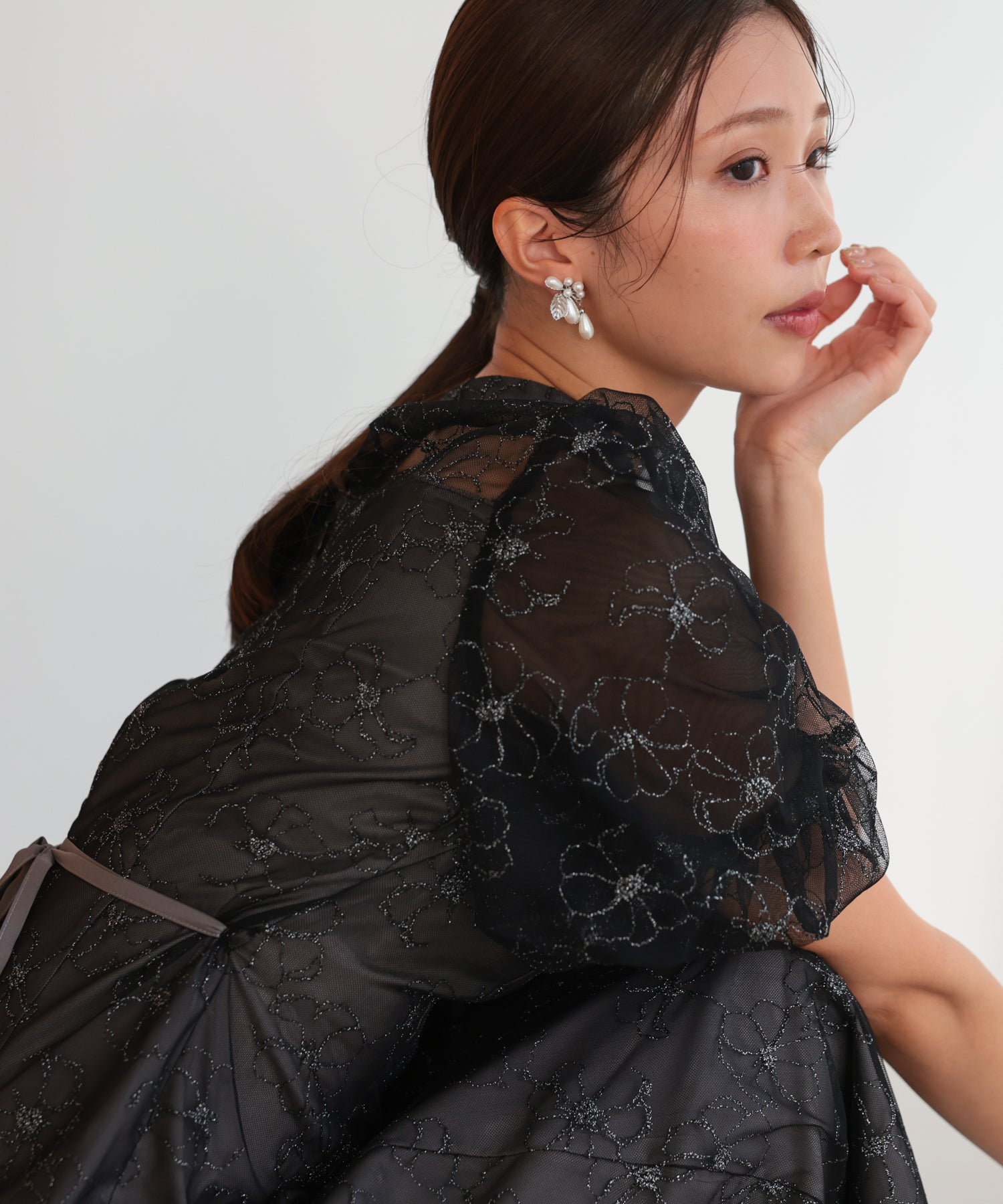 ブラック/162cm/Mサイズ着用