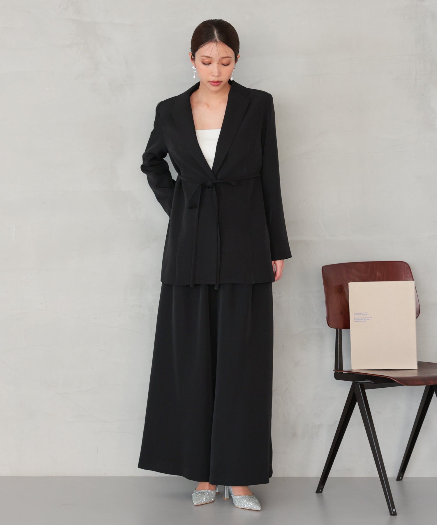 ブラック/162cm/Mサイズ着用