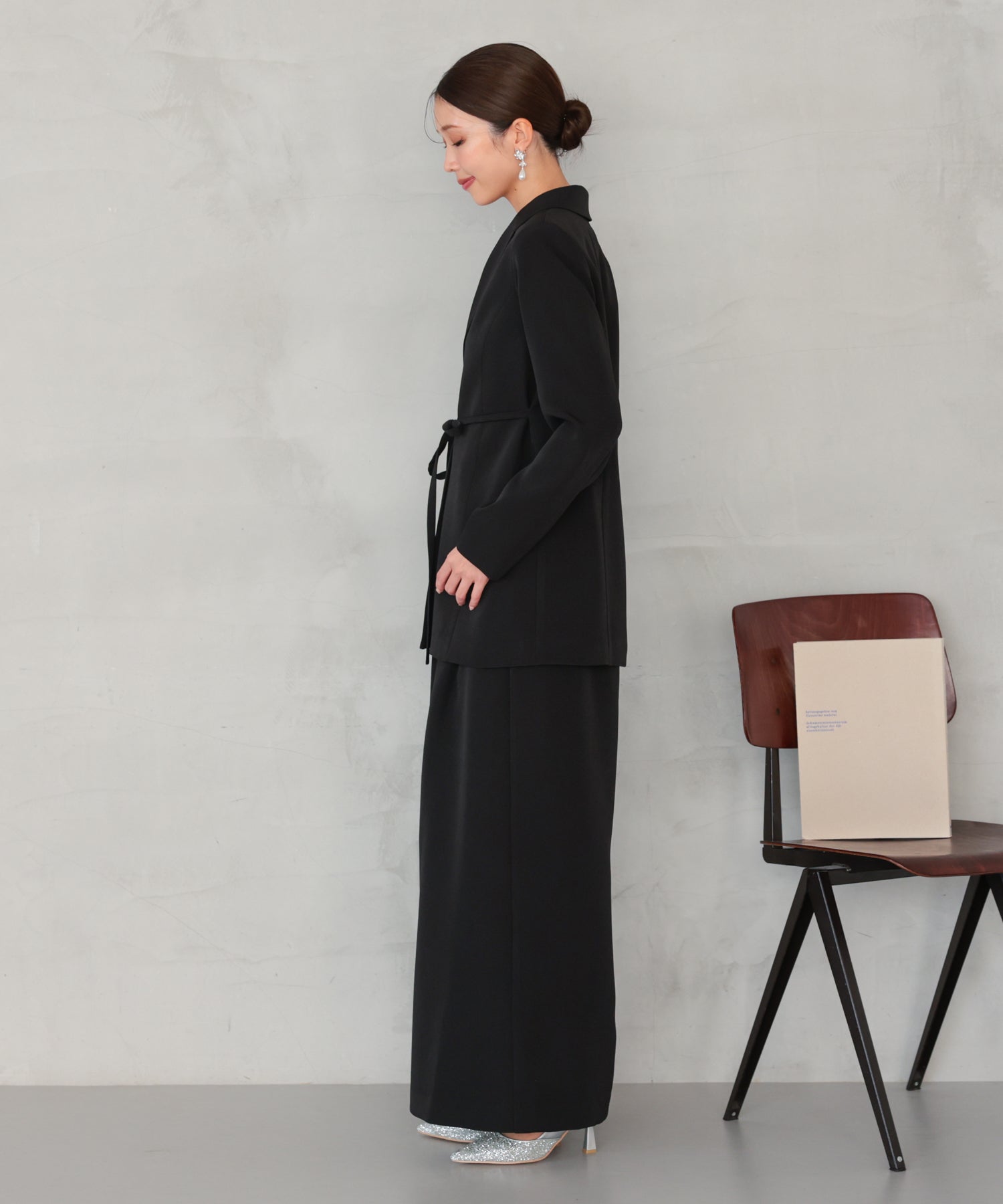 クラシックテーラード ウエストタイスーツ/22125610