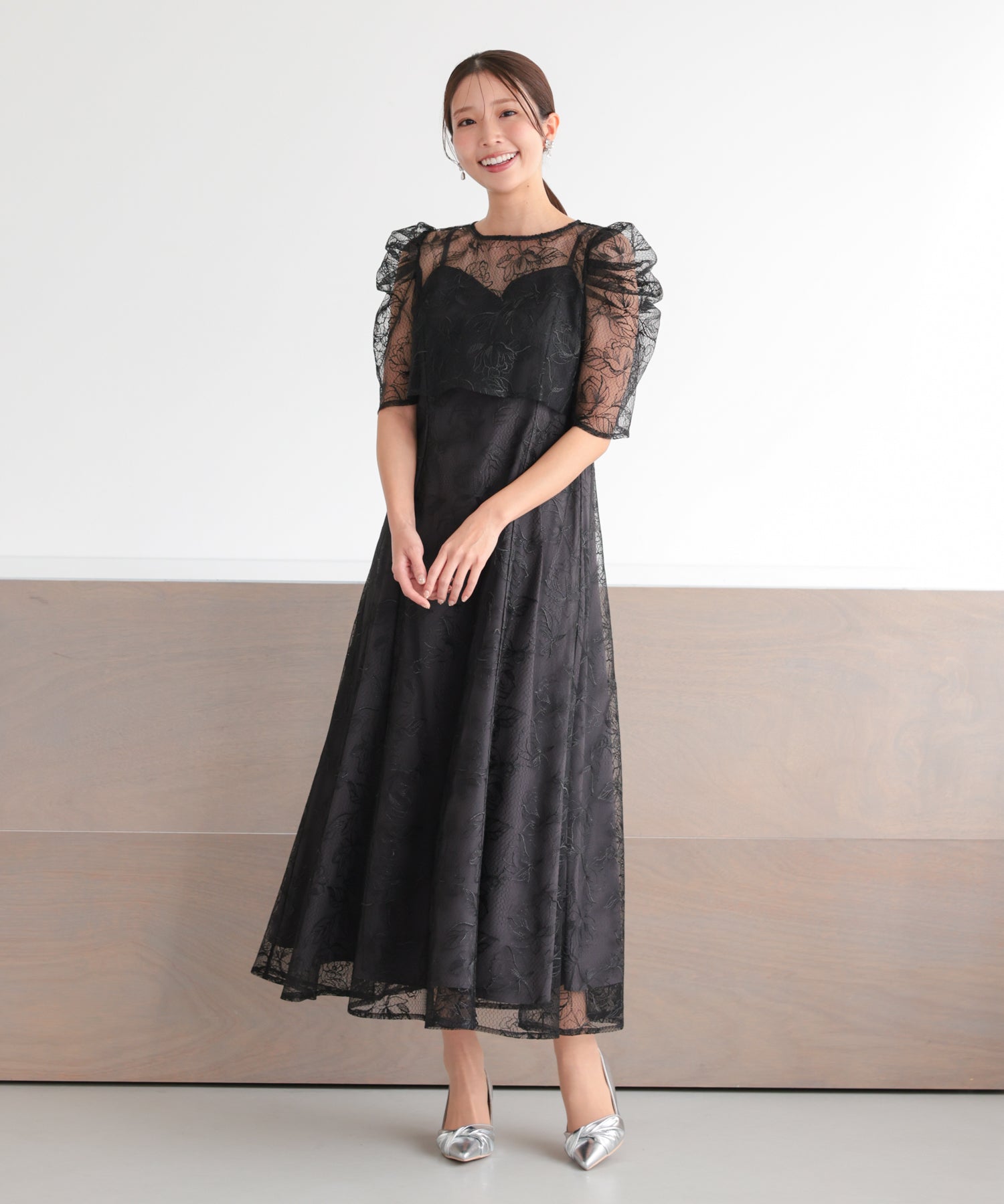 ブラック/162cm/Mサイズ着用