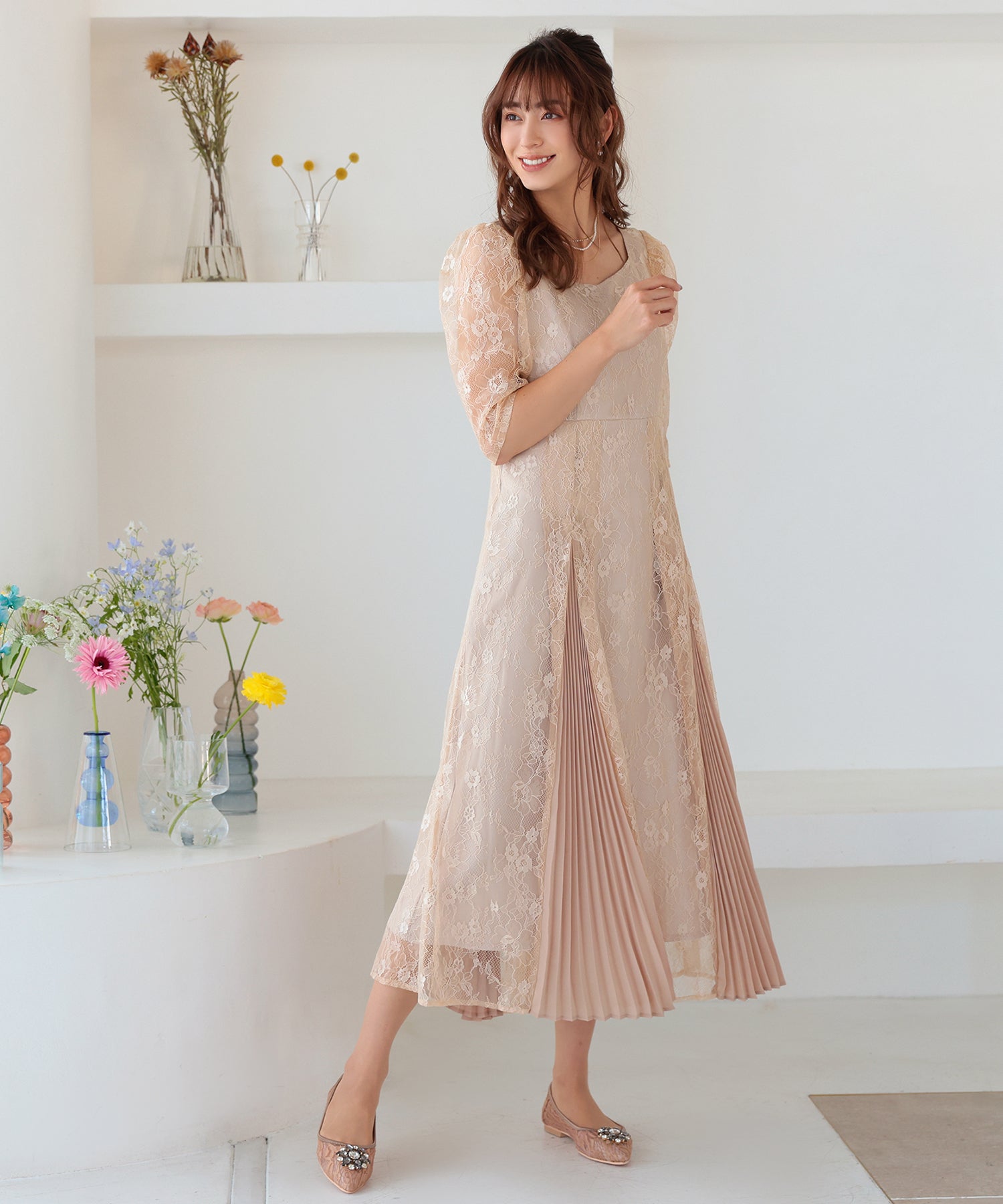164cm/Mサイズ着用