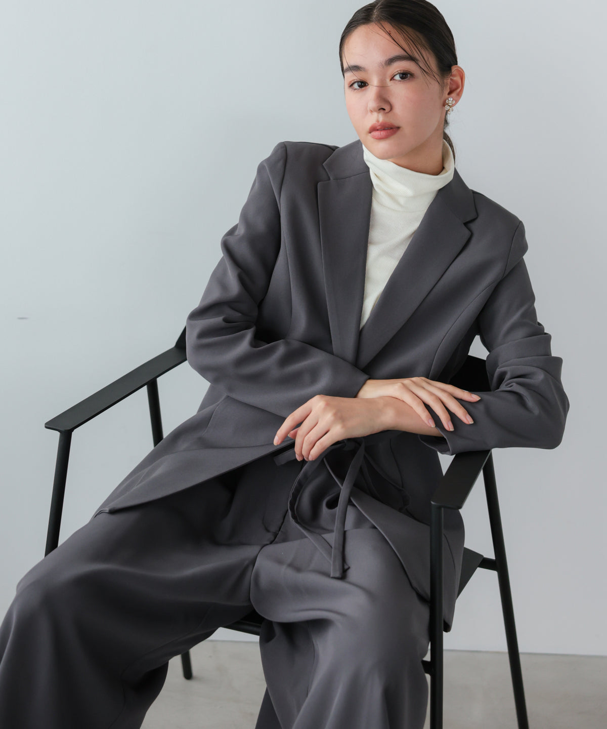 チャコール/164cm/Mサイズ着用