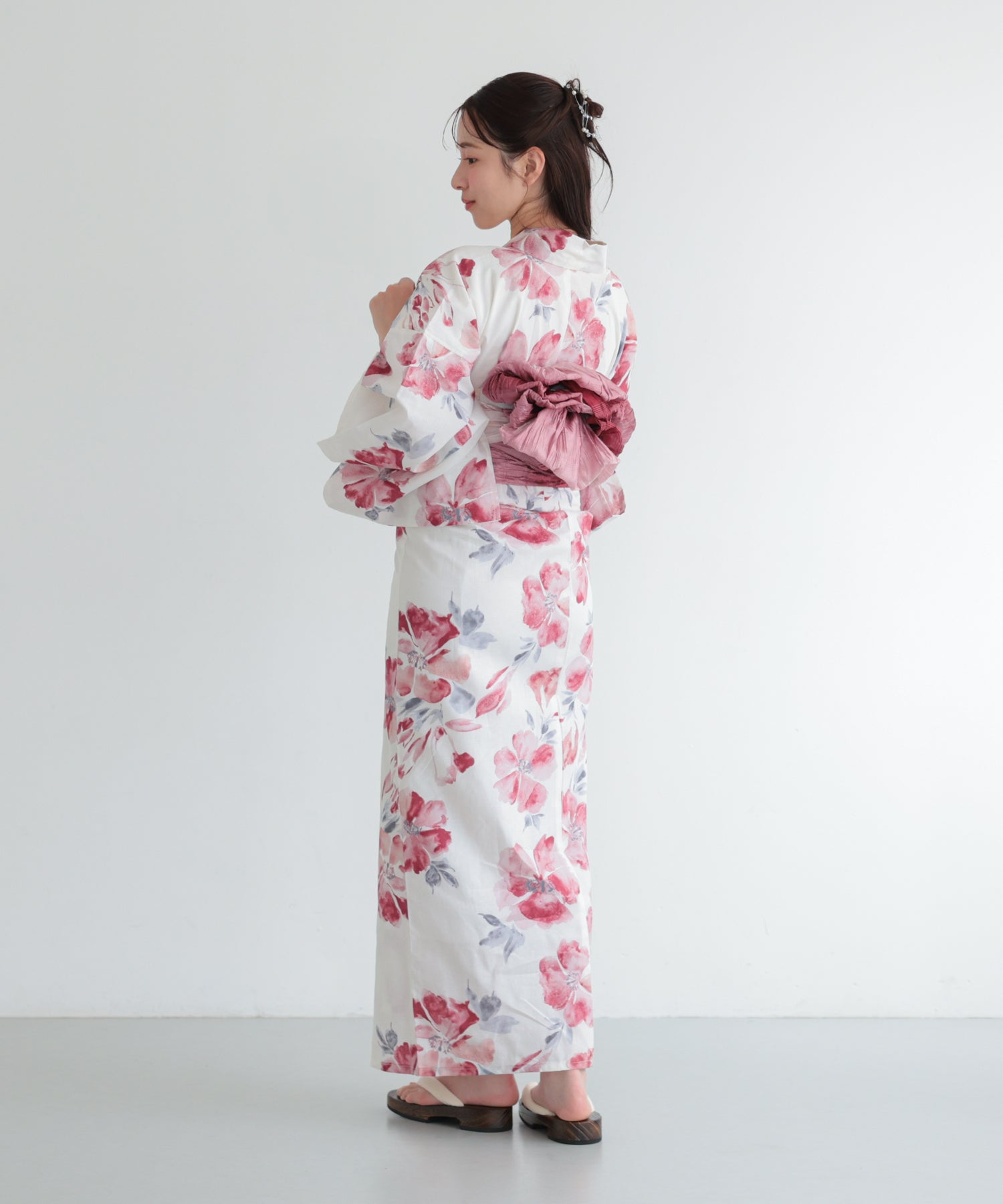 浴衣 秋桜③/FA-26-048