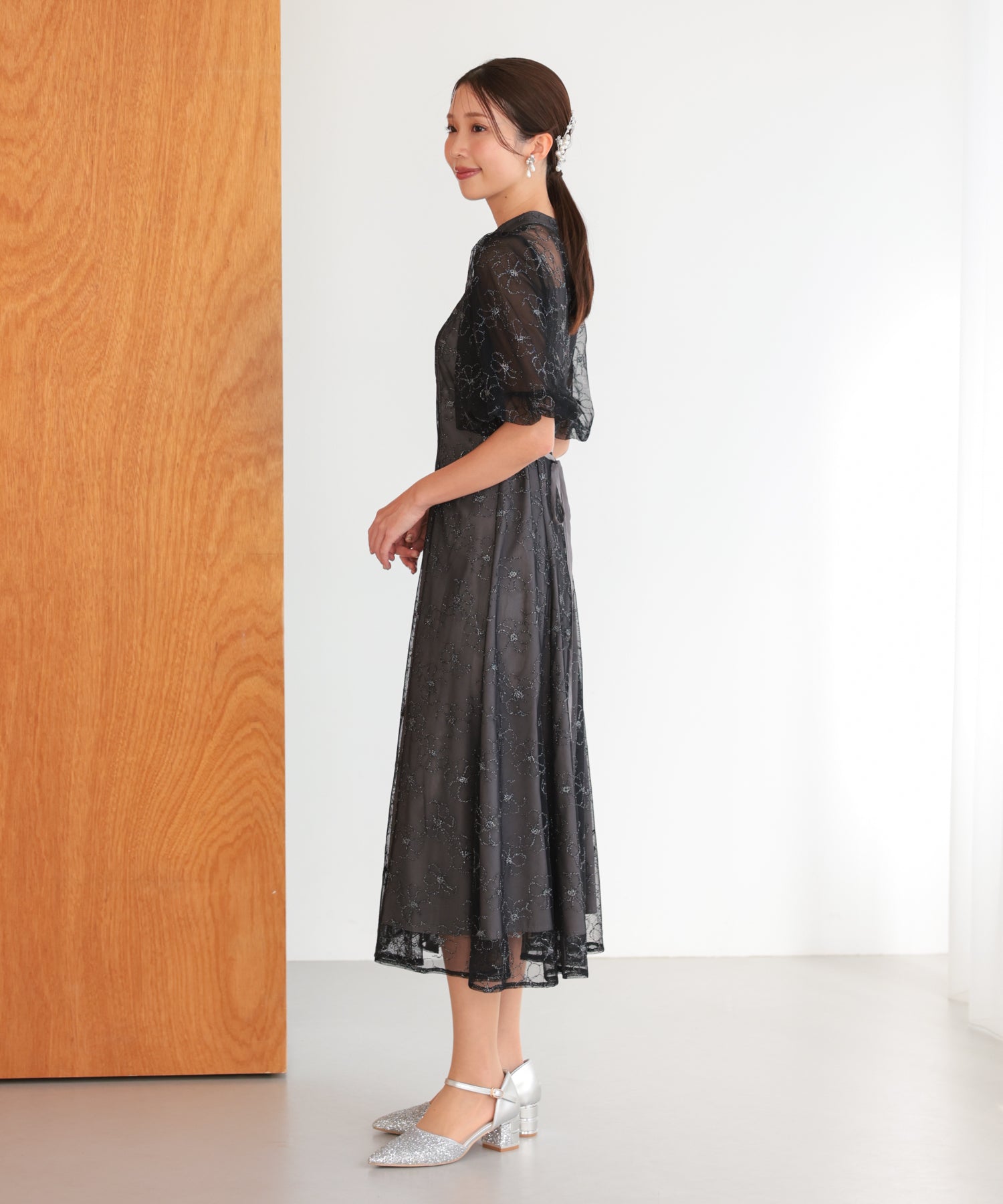 ブラック/162cm/Mサイズ着用