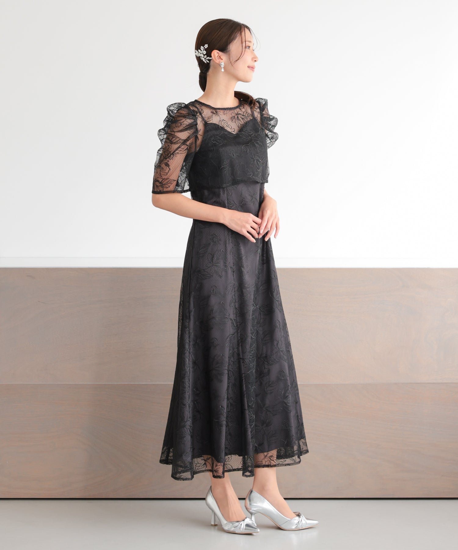 ブラック/162cm/Mサイズ着用