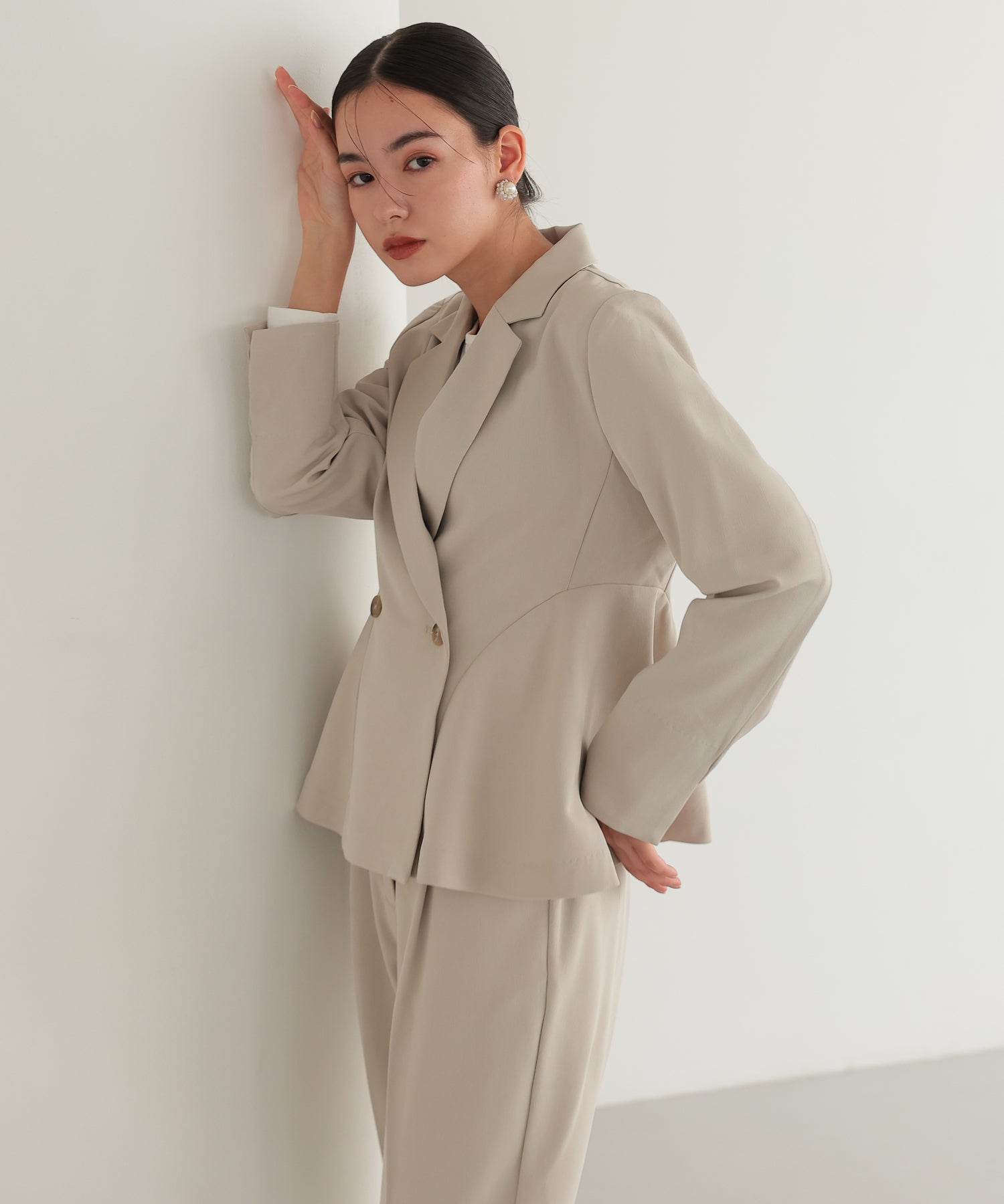 サイドフレアセットアップスーツ/22125606