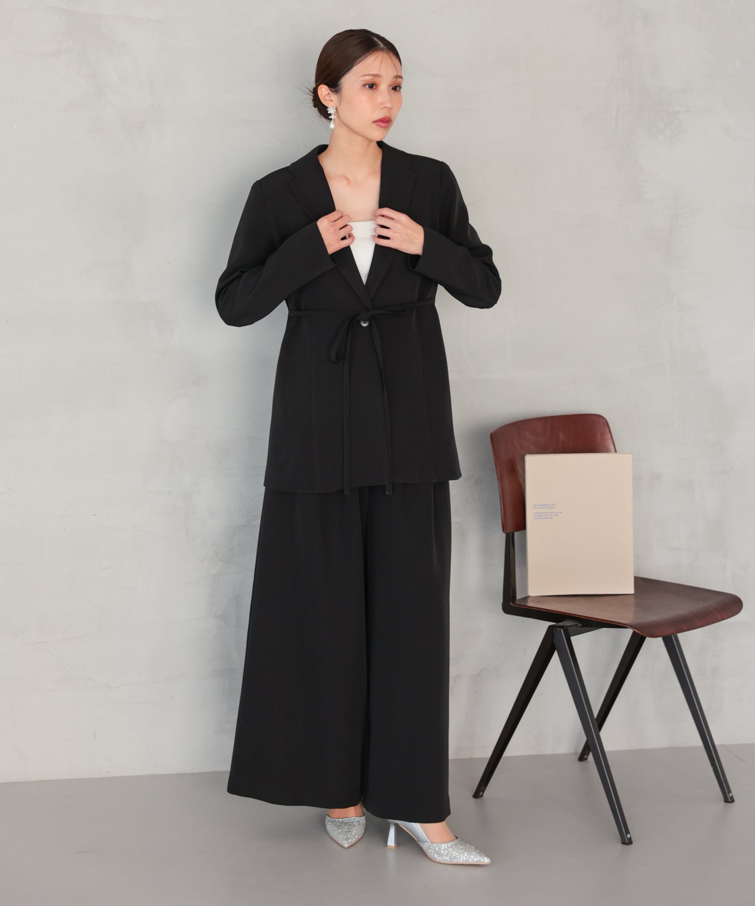 ブラック/162cm/Mサイズ着用