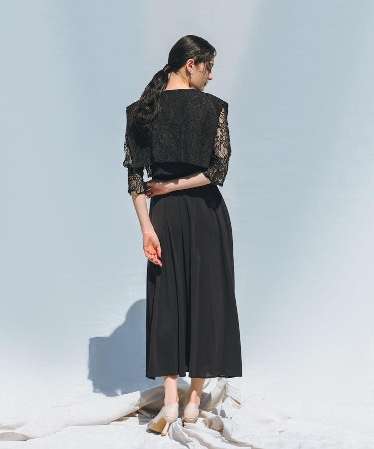 【SALE】レースボレロセットキャミソールドレス/22323207