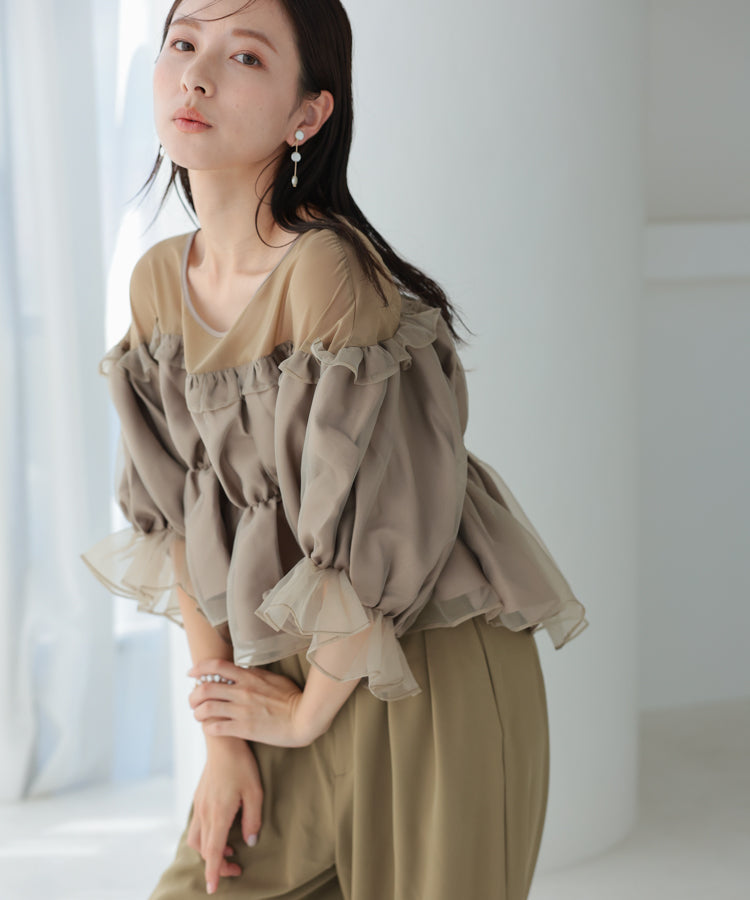 163cm/Mサイズ着用