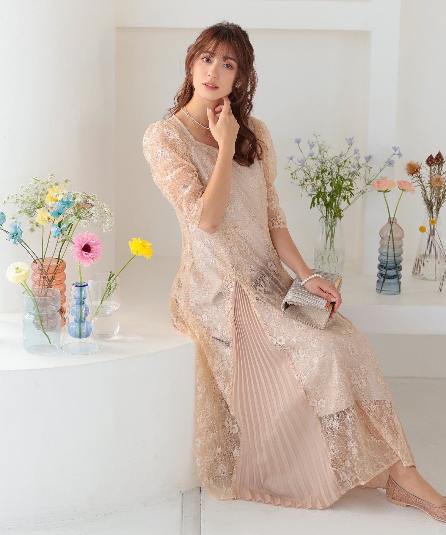 164cm/Mサイズ着用