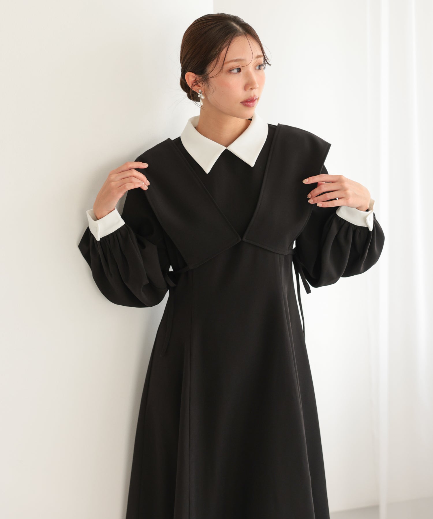 クラシックセーラーカラードレス/22325284