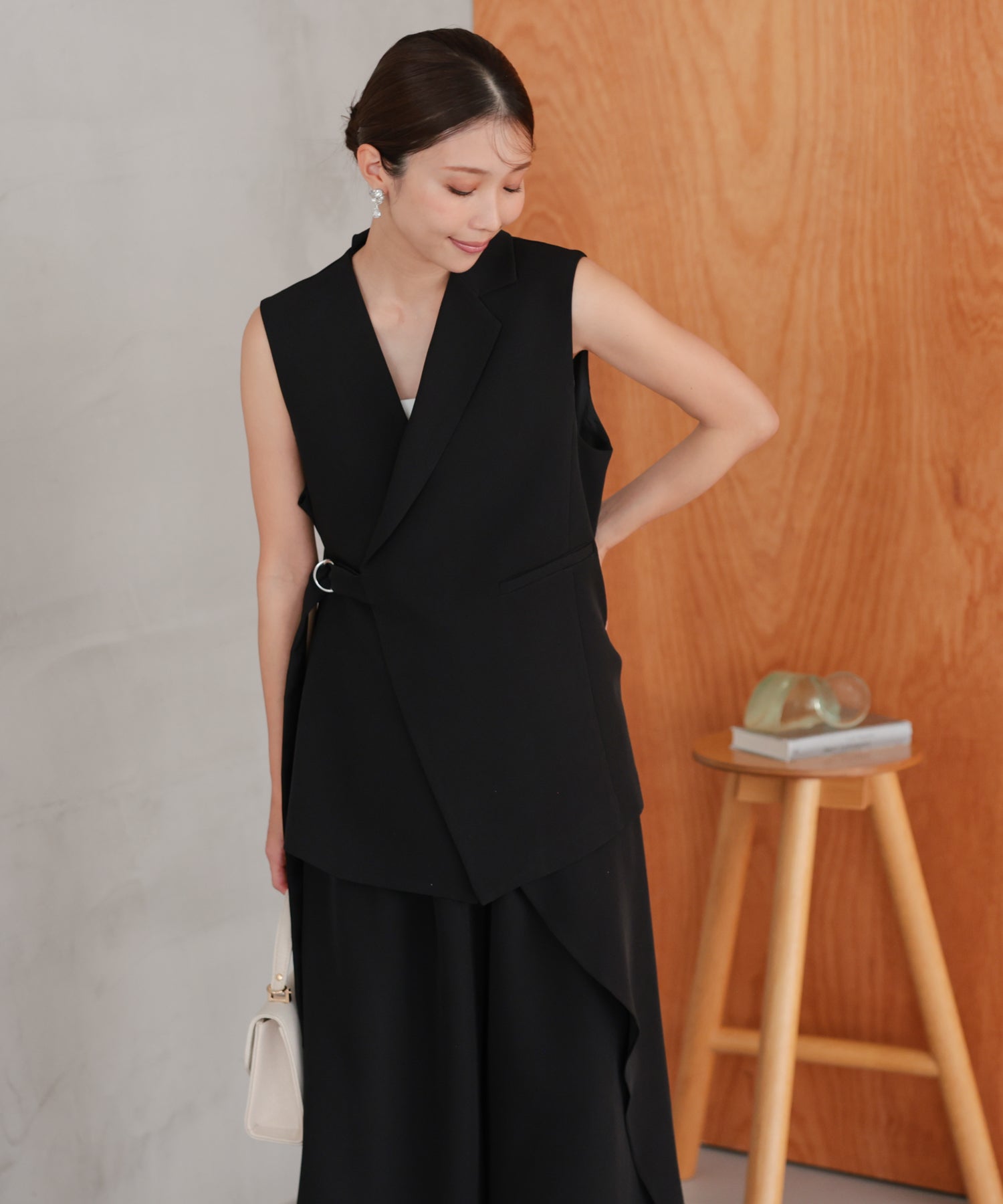 ブラック/162cm/Mサイズ着用