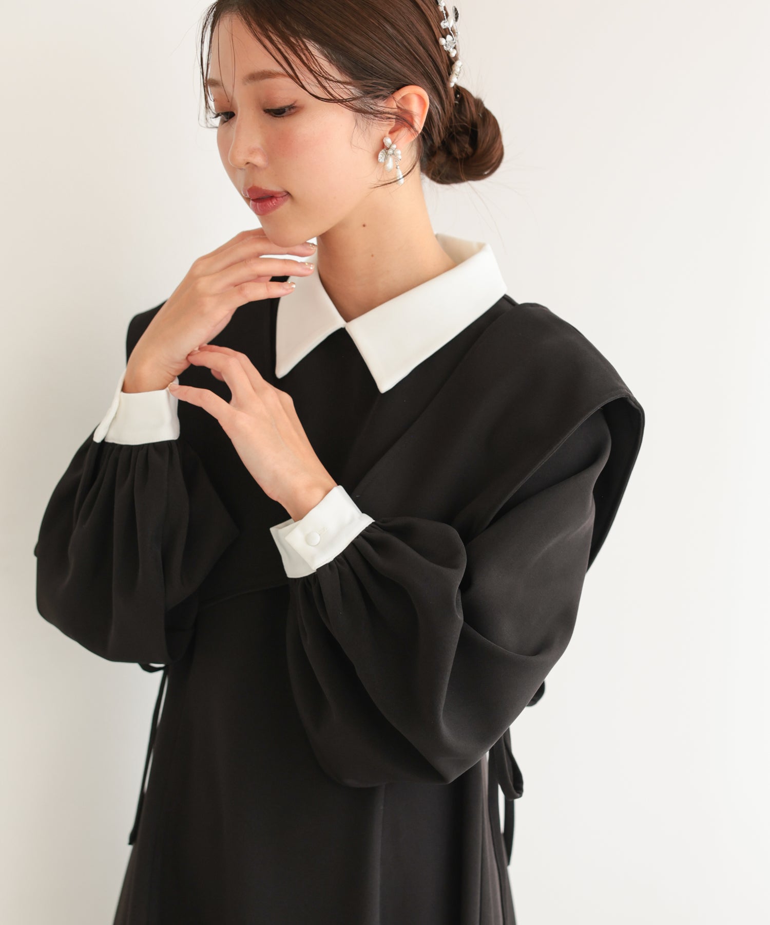 クラシックセーラーカラードレス/22325284