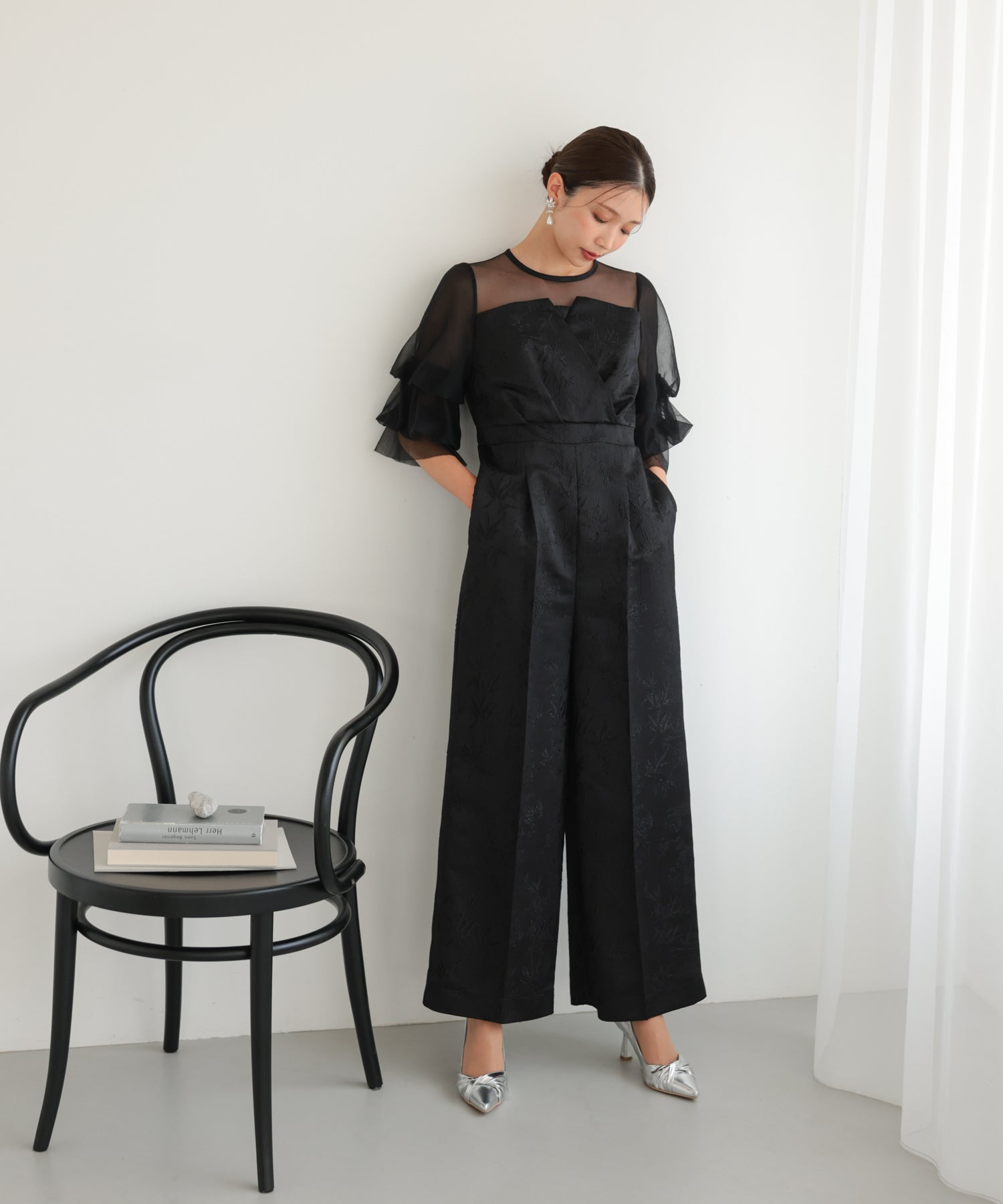 ブラック/162cm/Mサイズ着用