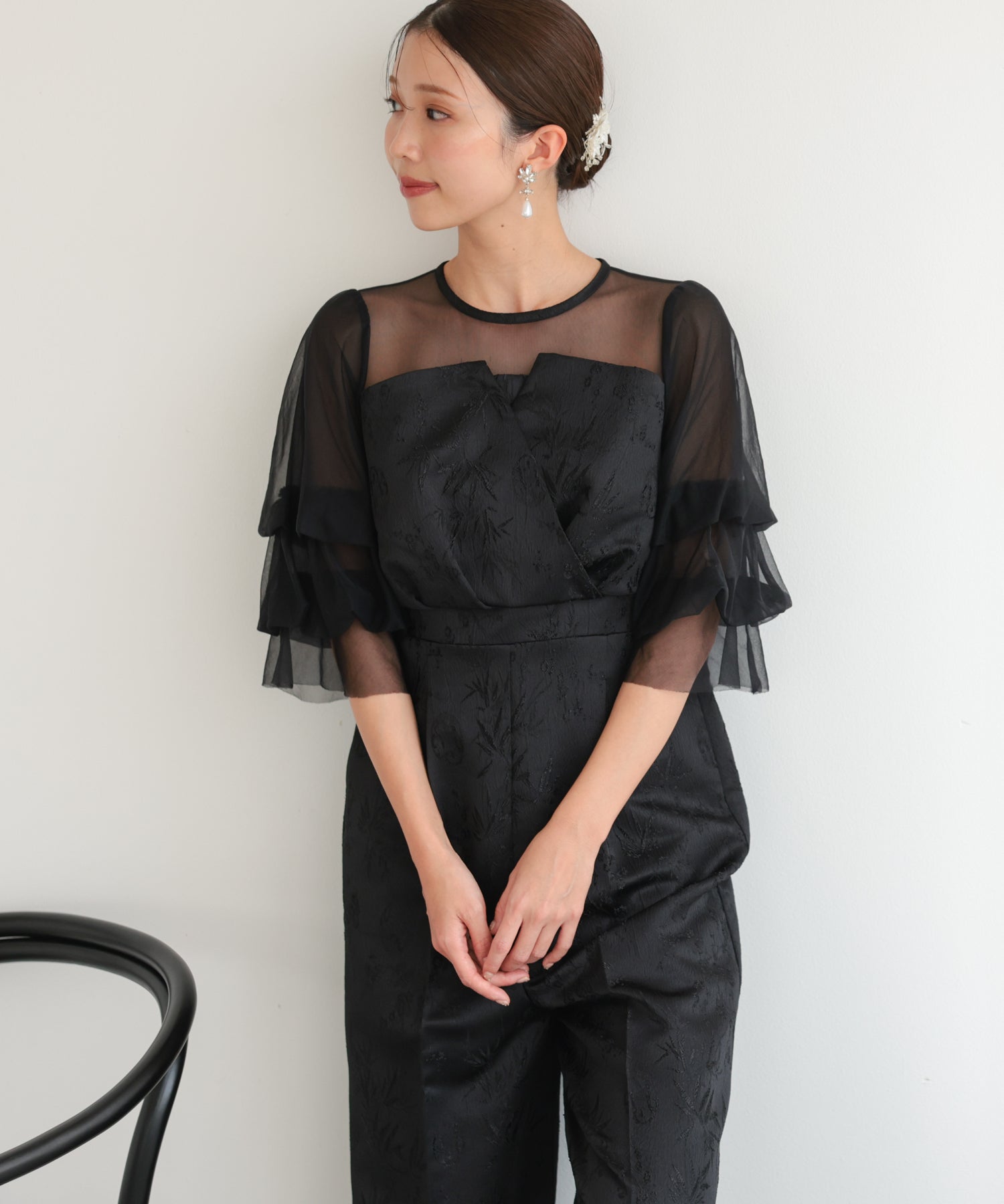 ブラック/162cm/Mサイズ着用