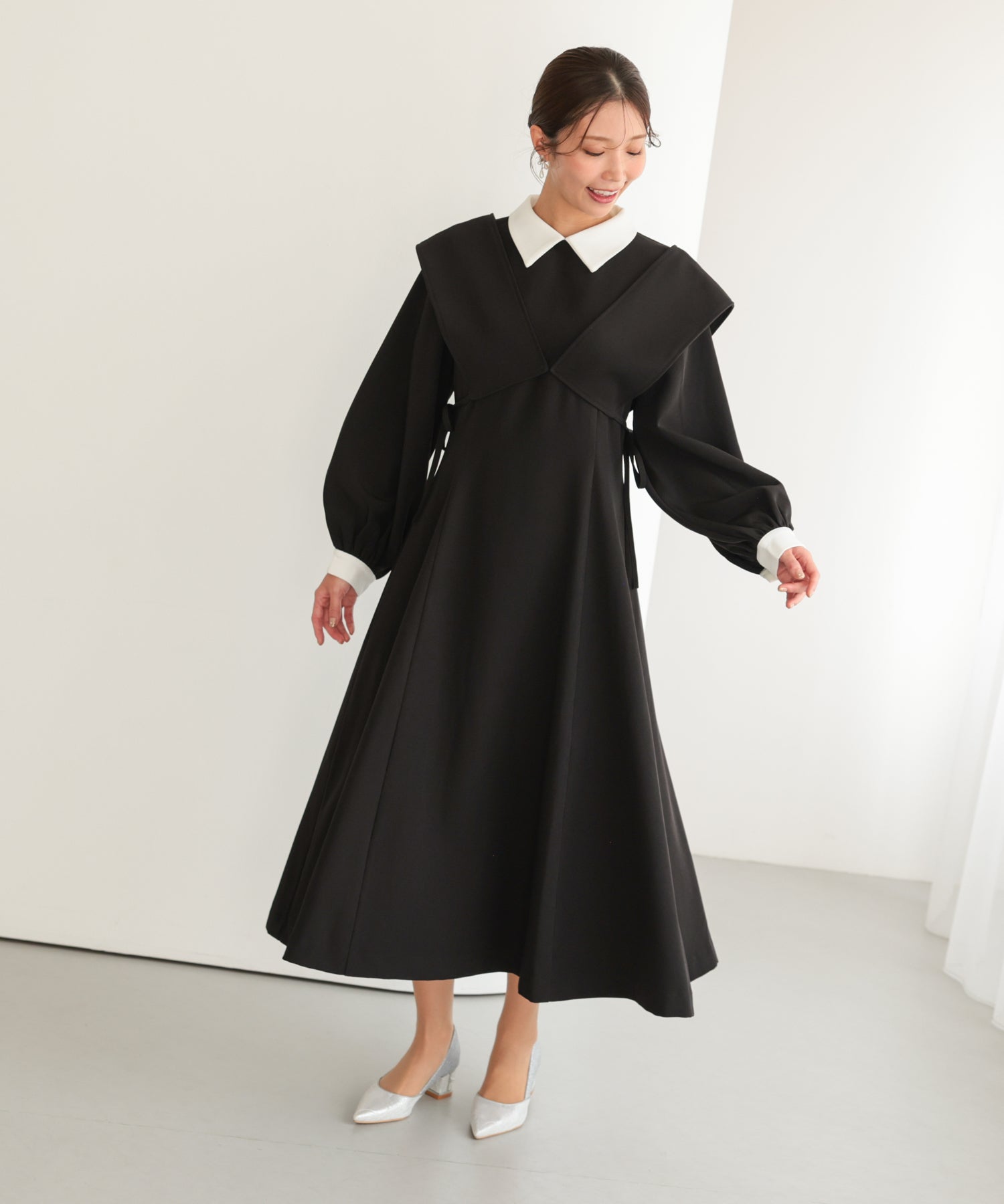 クラシックセーラーカラードレス/22325284