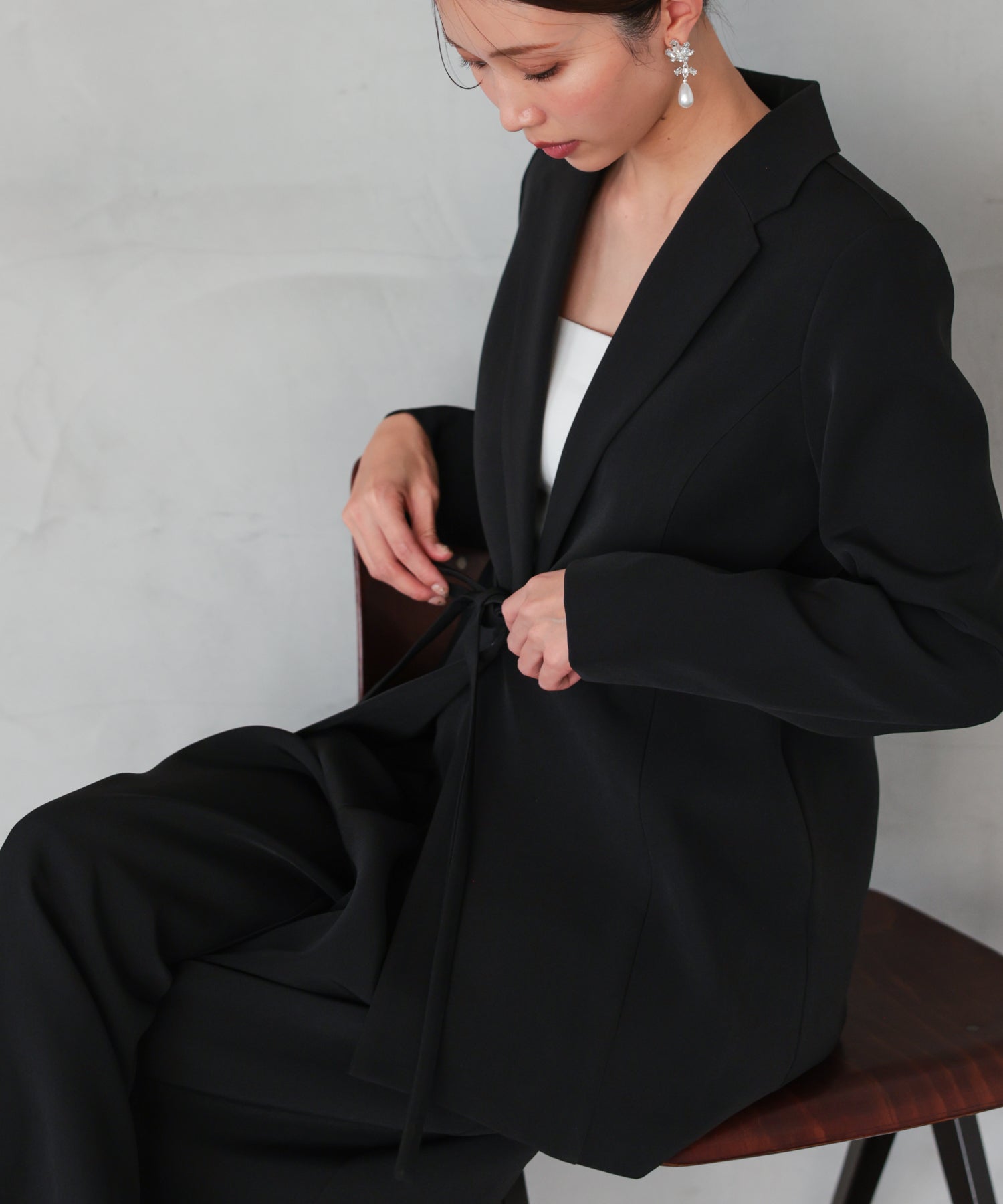 ブラック/162cm/Mサイズ着用