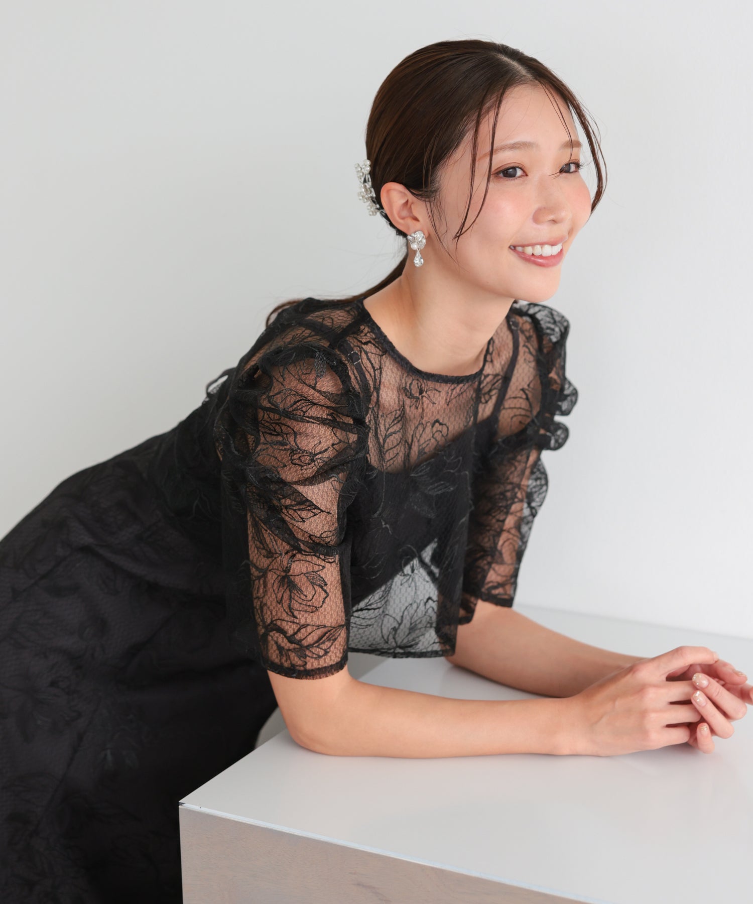 ブラック/162cm/Mサイズ着用