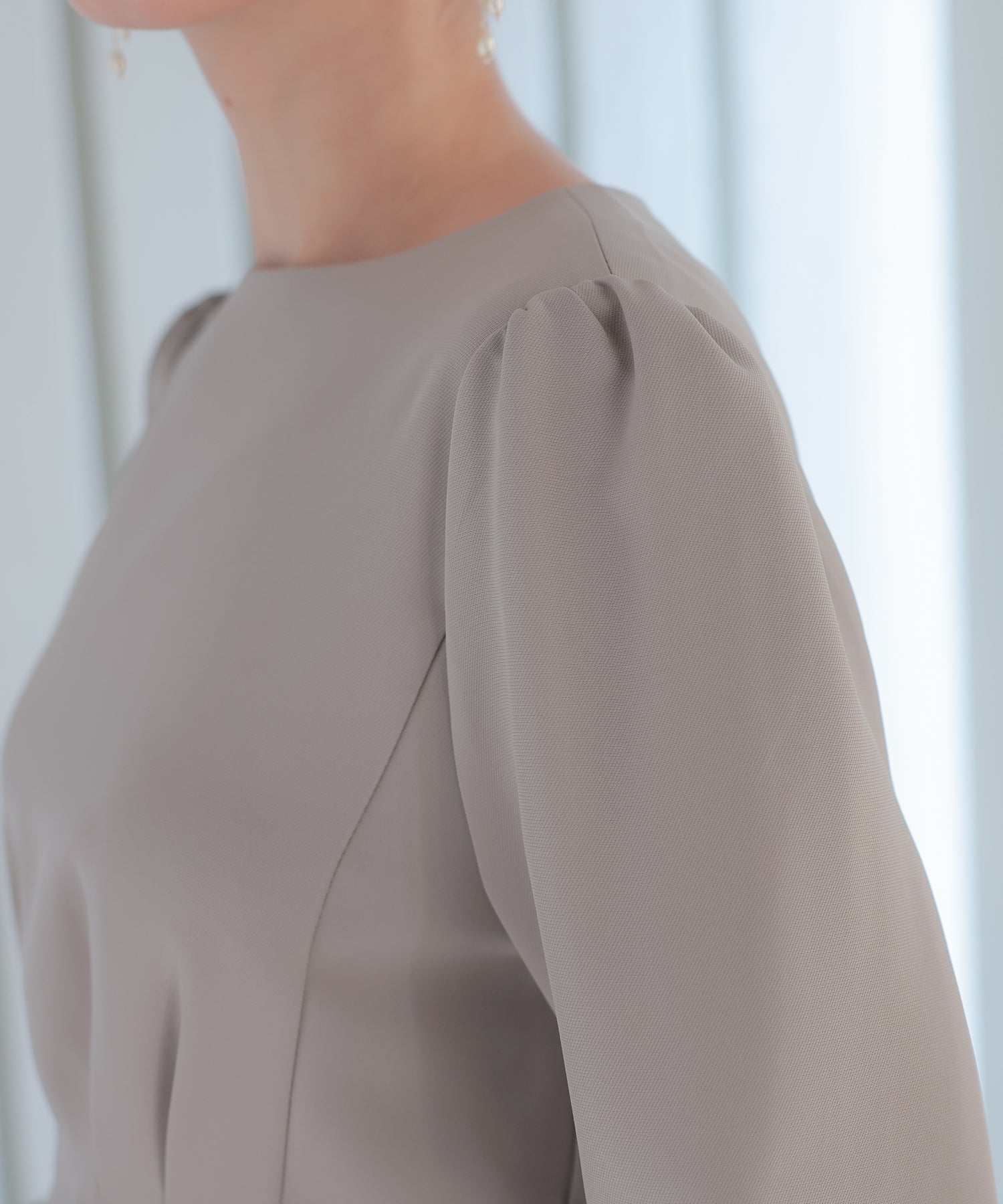 【SALE】ペプラムブラウスパンツスーツ/123529