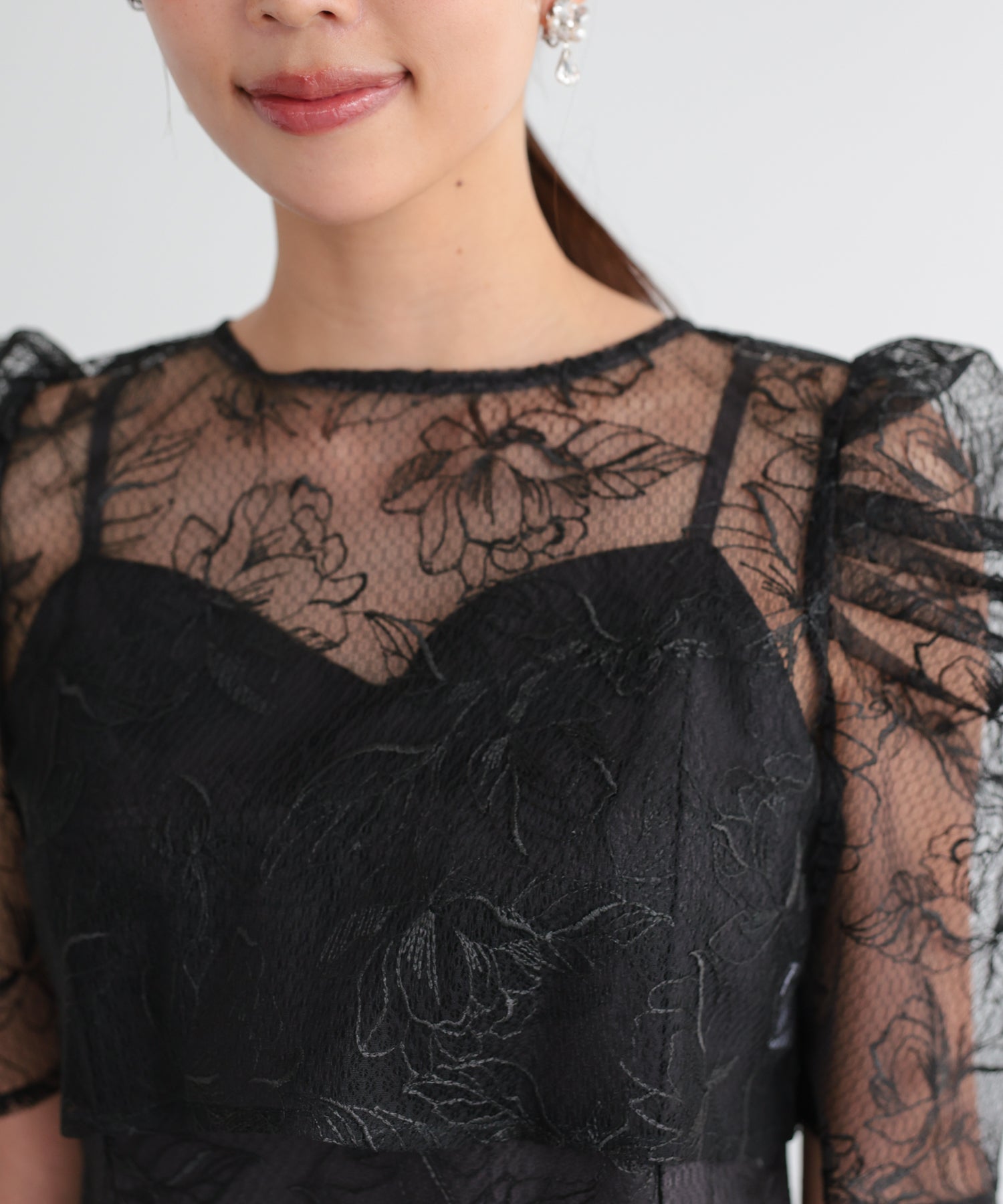 ブラック/162cm/Mサイズ着用