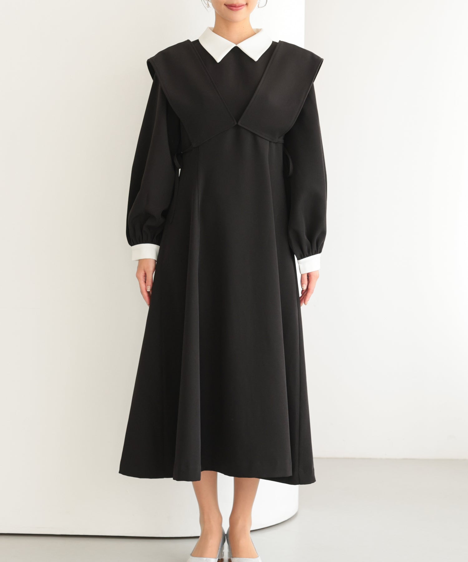 クラシックセーラーカラードレス/22325284