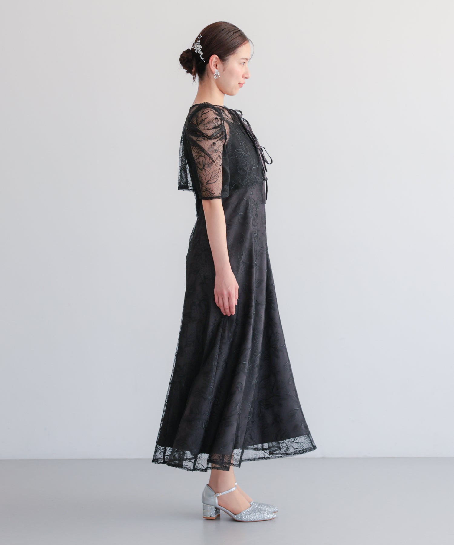 シアーレースボレロセットアップドレス/22325280