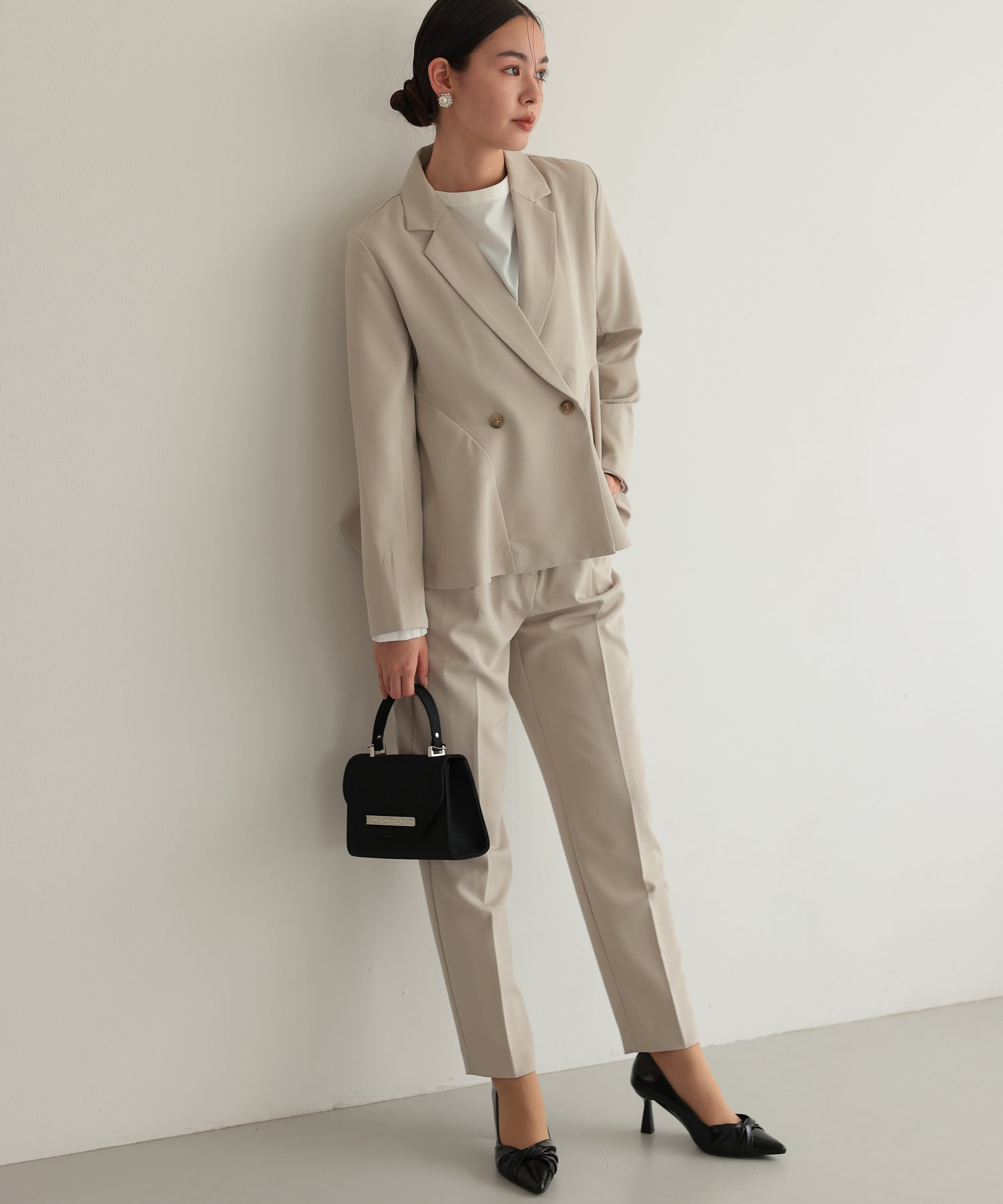 ビジューライン2WAYパーティバッグ/5075