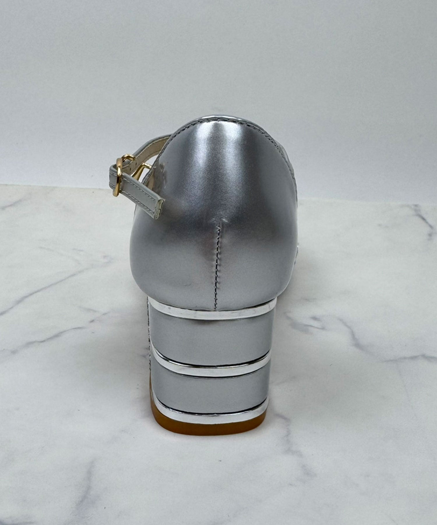 スパングルコール刺繍パンプス/3431