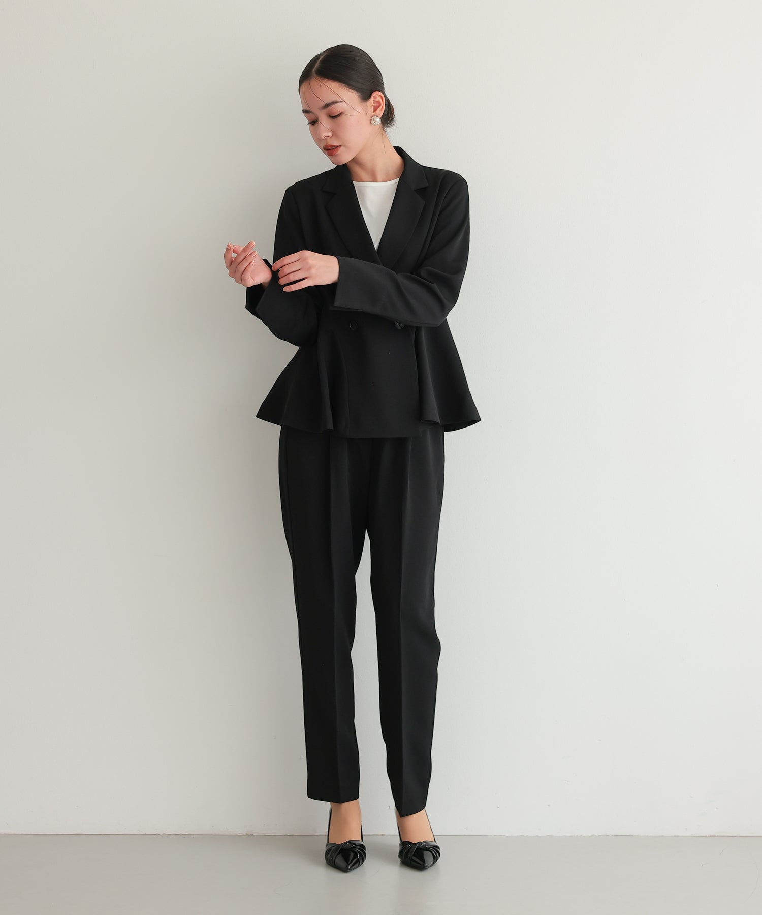 サイドフレアセットアップスーツ/22125606