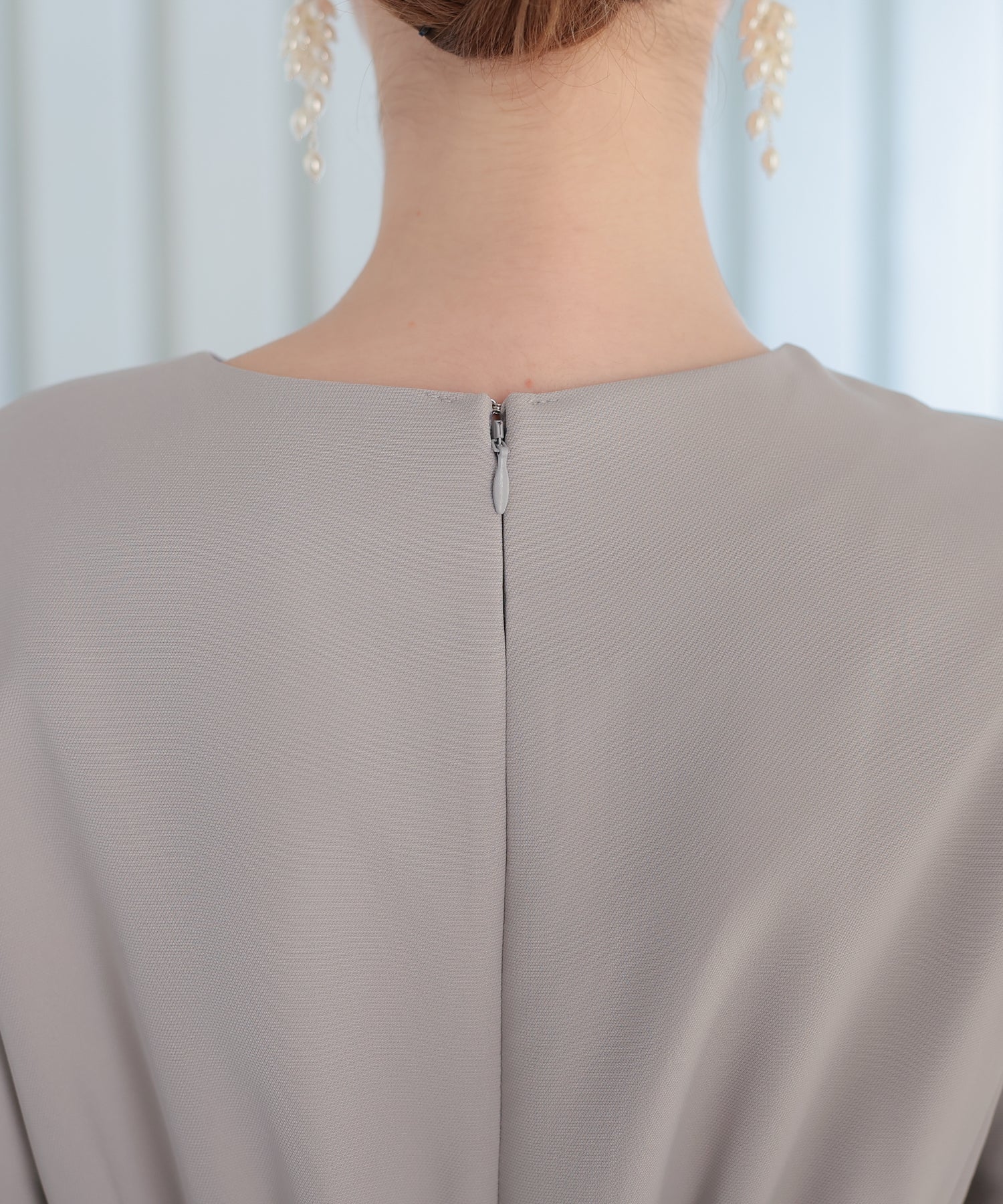 【SALE】ペプラムブラウスパンツスーツ/123529