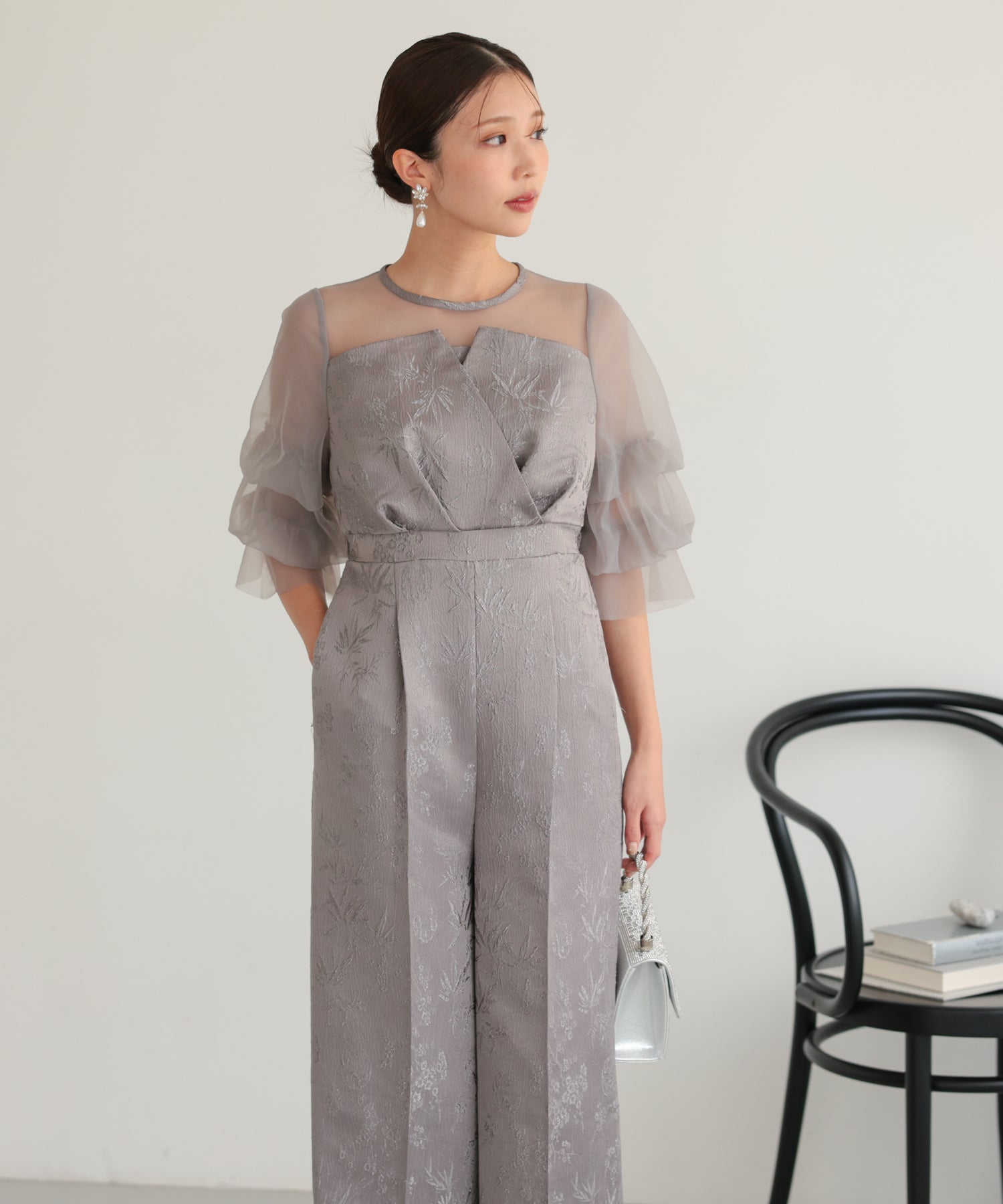 グレー/162cm/Mサイズ着用