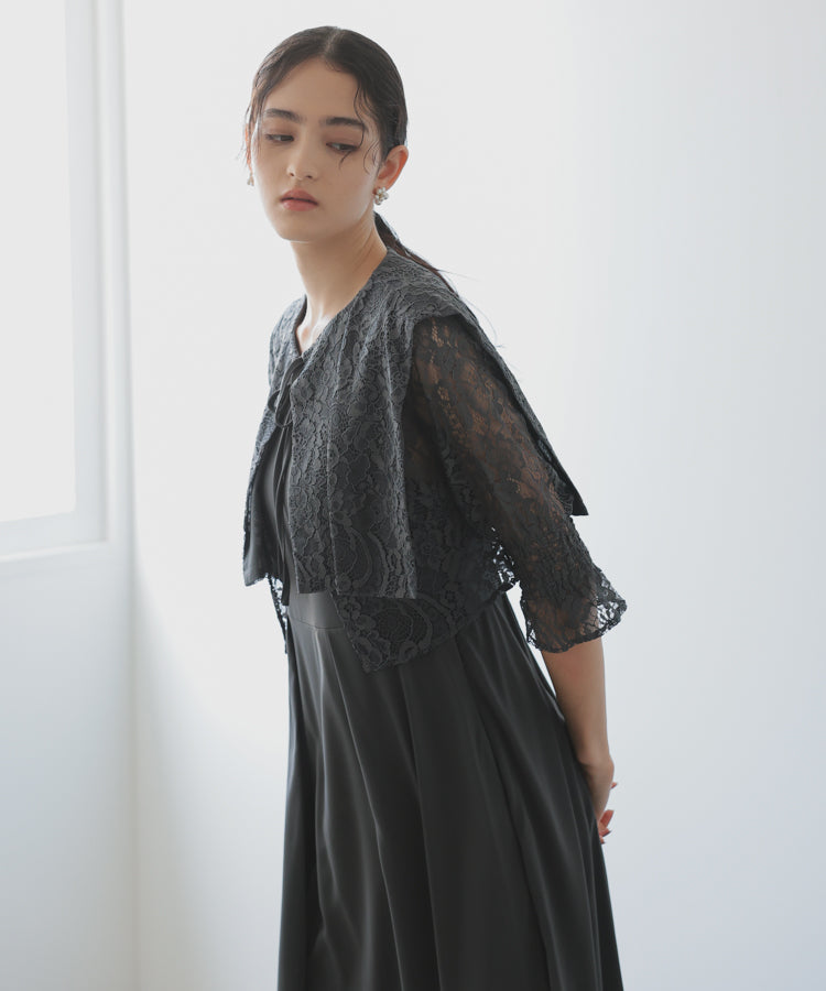 【SALE】レースボレロセットキャミソールドレス/22323207