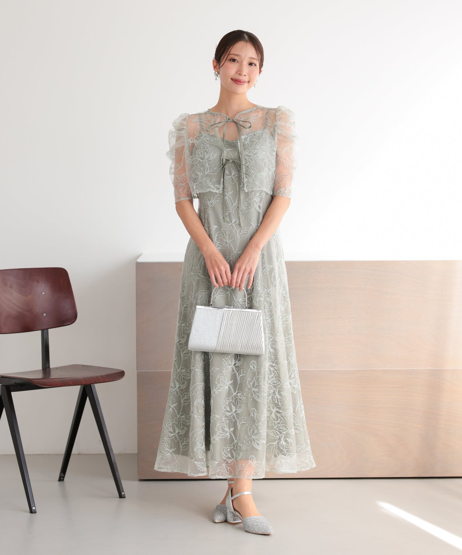 グリーン/162cm/Mサイズ着用