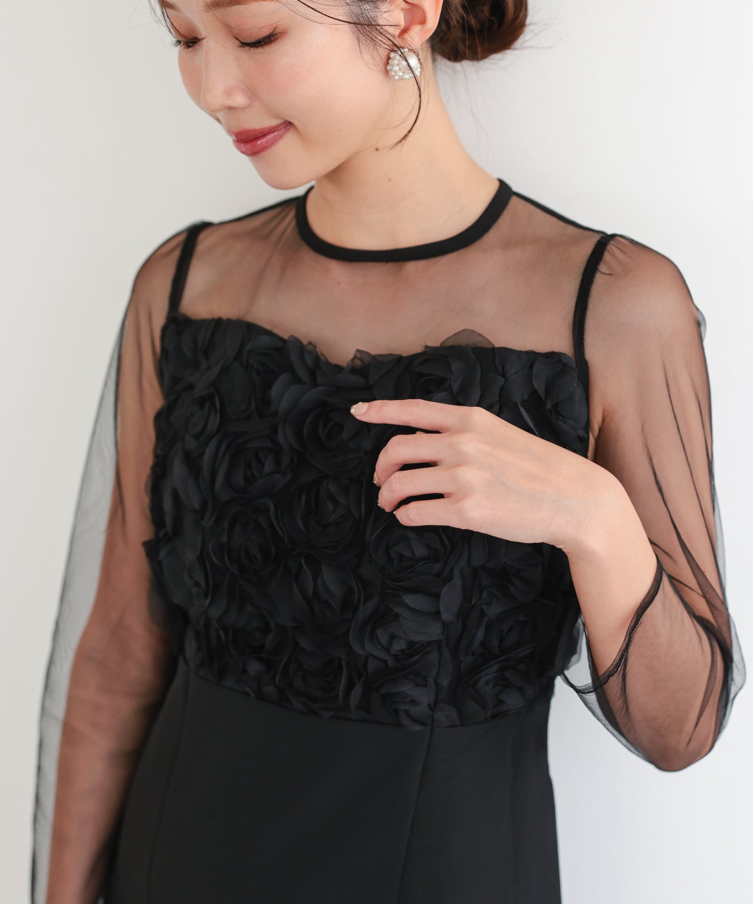 ブラック/162cm/Mサイズ着用