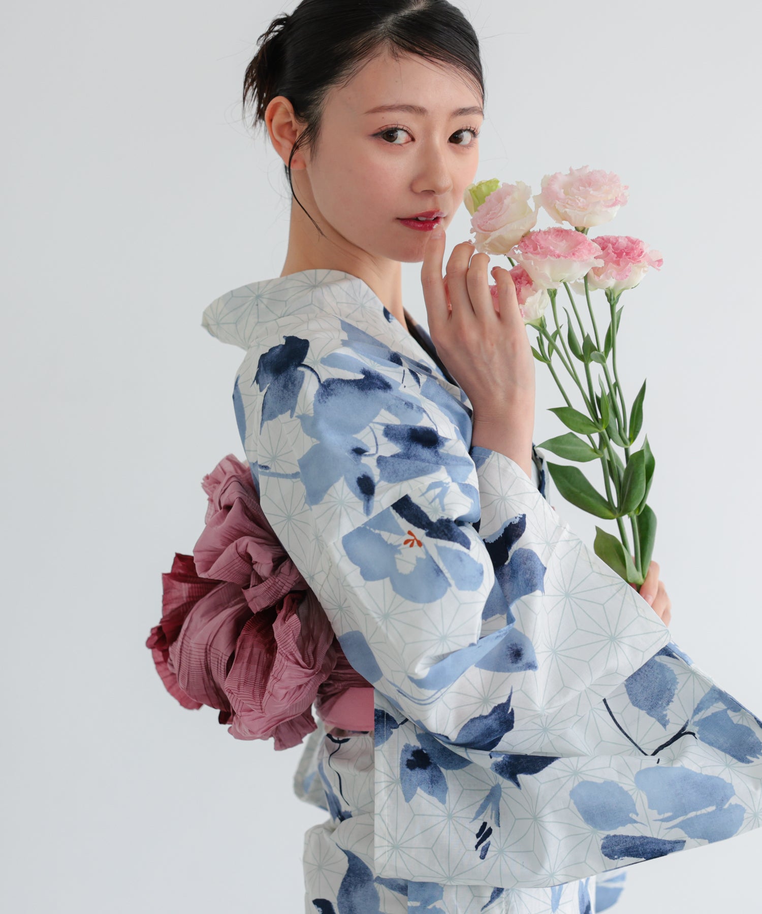 浴衣 朝顔①/FA-25-061 – haremode