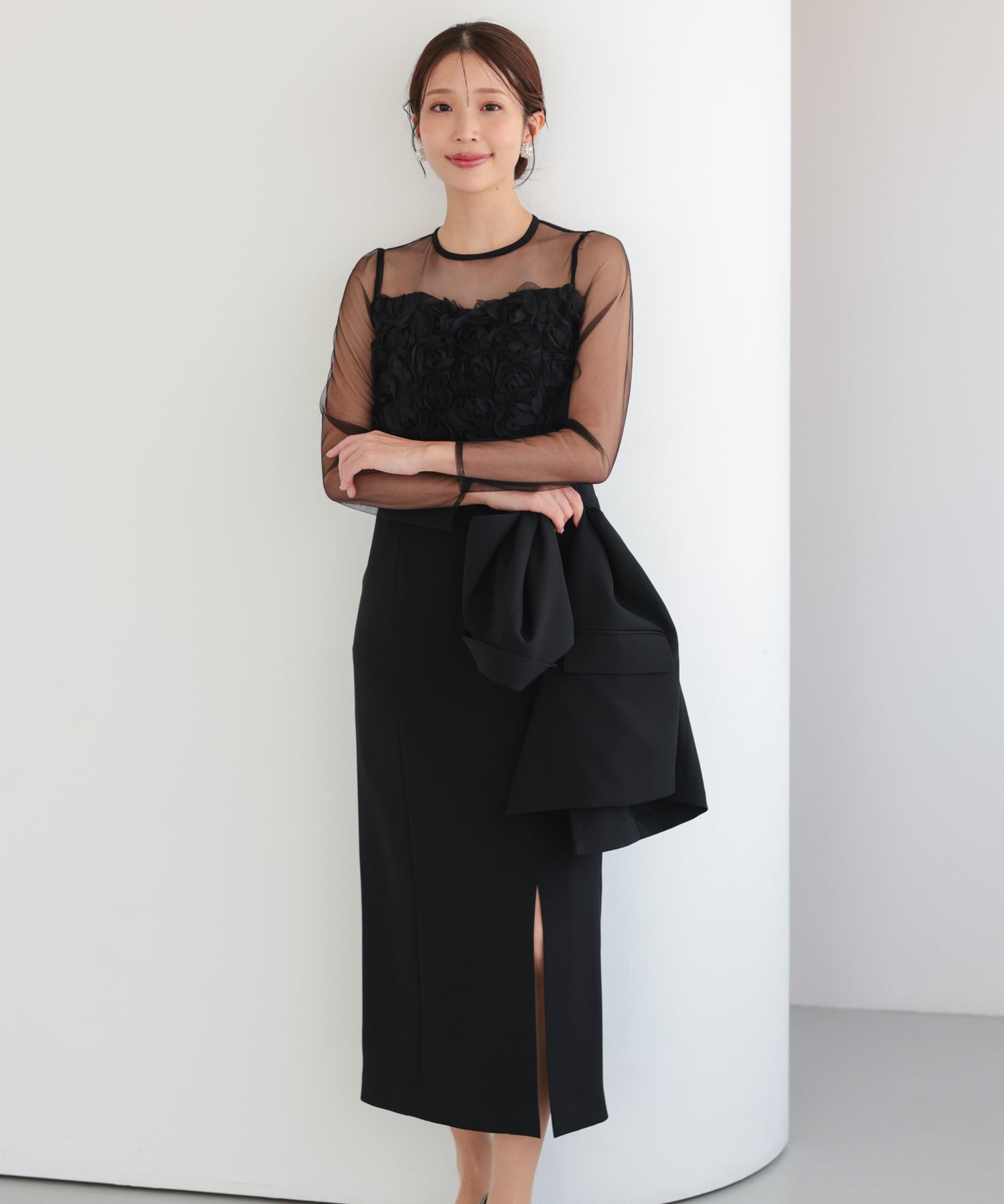 ブラック/162cm/Mサイズ着用