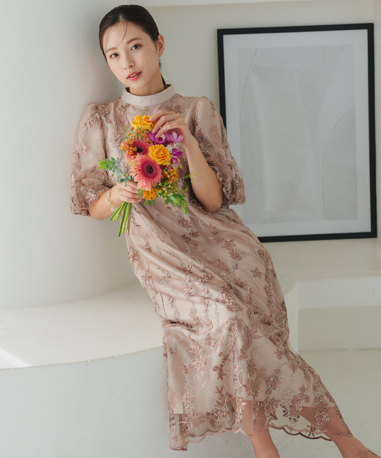 163cm/Mサイズ着用 ベージュ