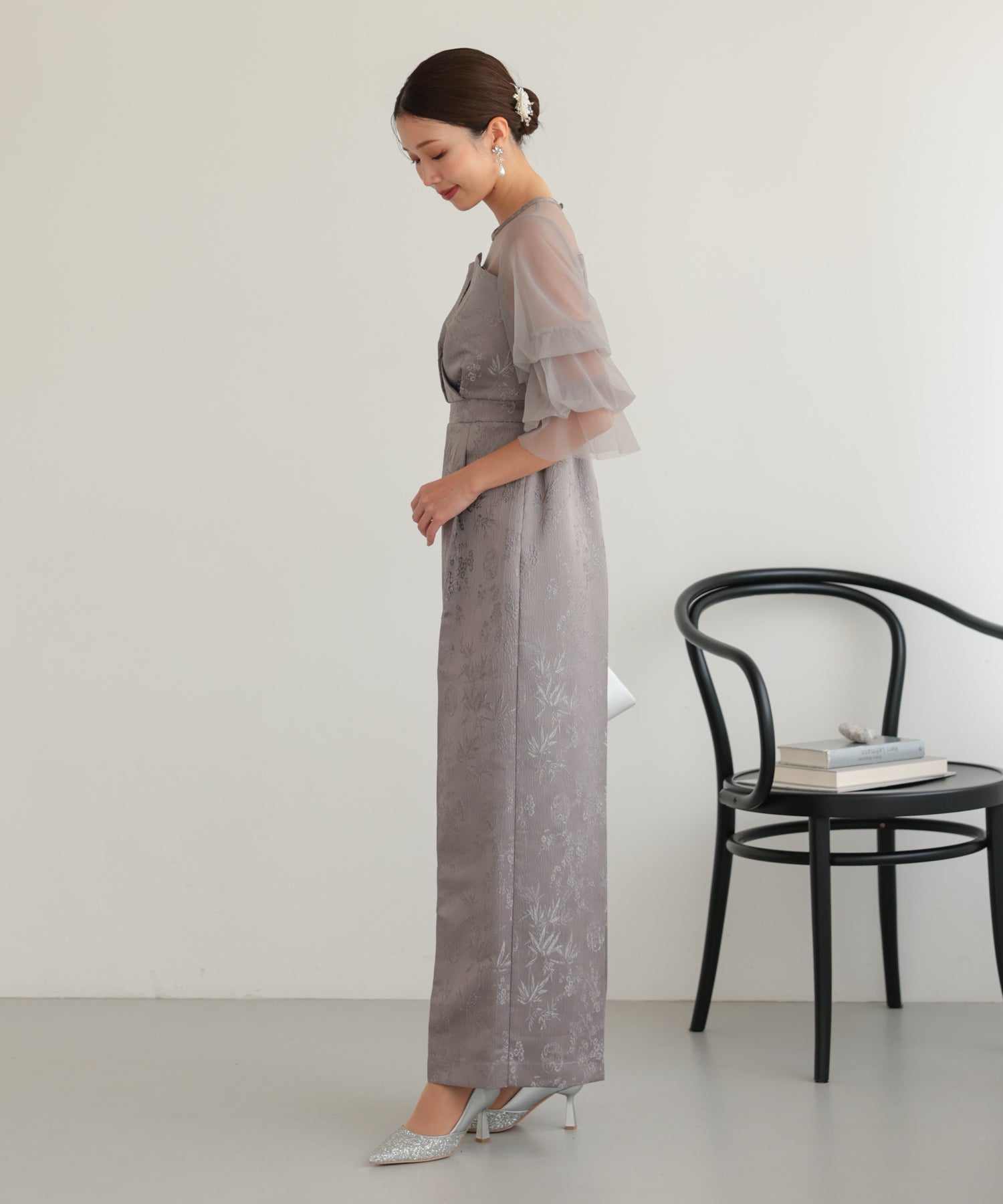 グレー/162cm/Mサイズ着用