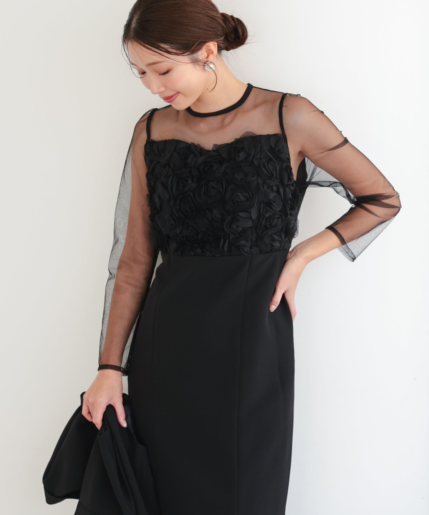 ブラック/162cm/Mサイズ着用