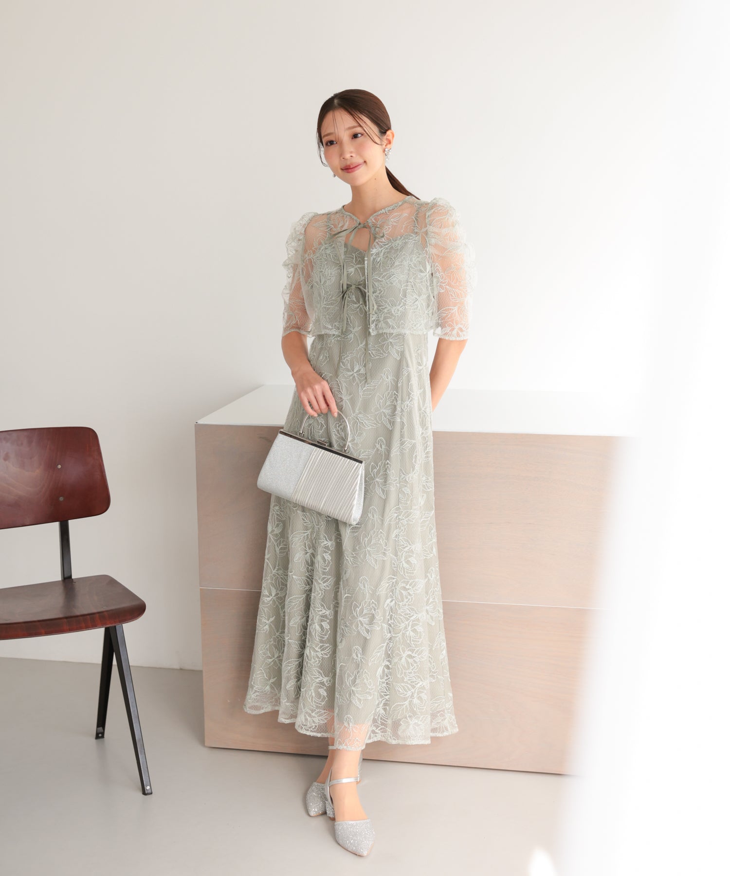 グリーン/162cm/Mサイズ着用