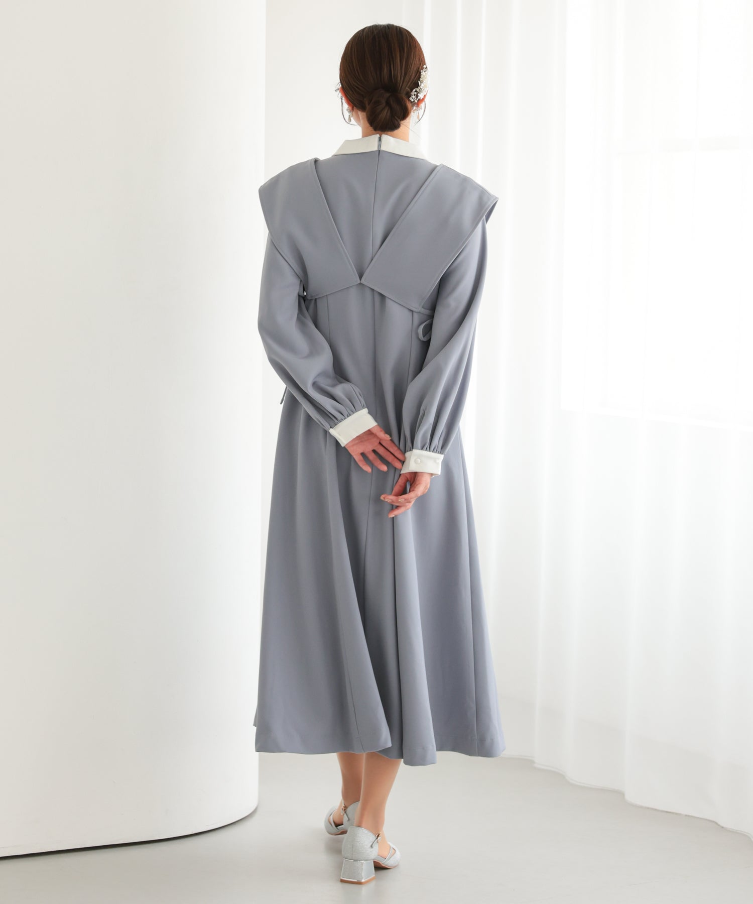 クラシックセーラーカラードレス/22325284