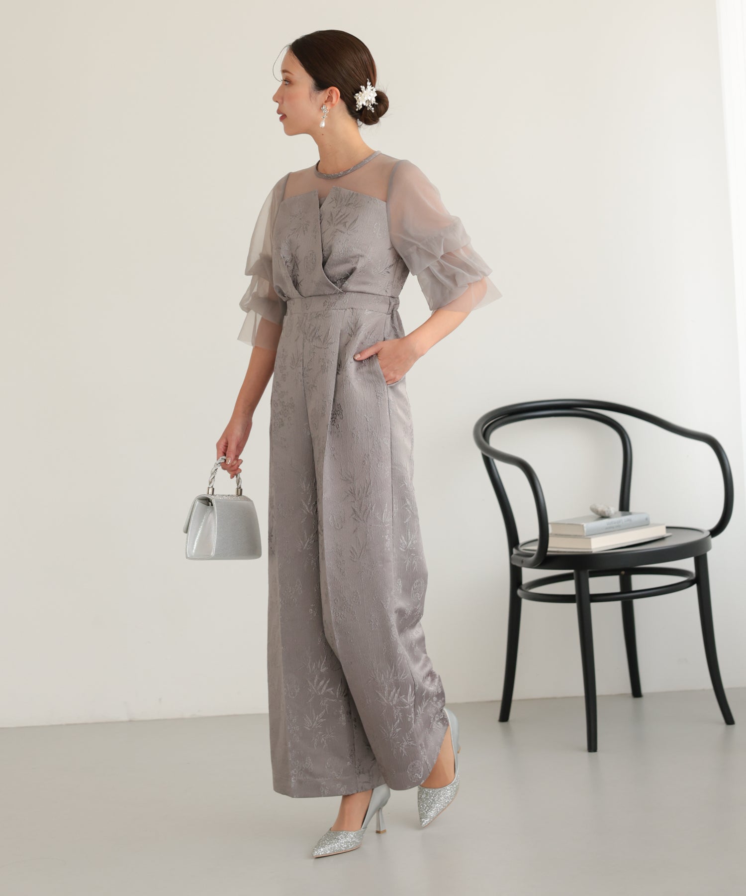 グレー/162cm/Mサイズ着用