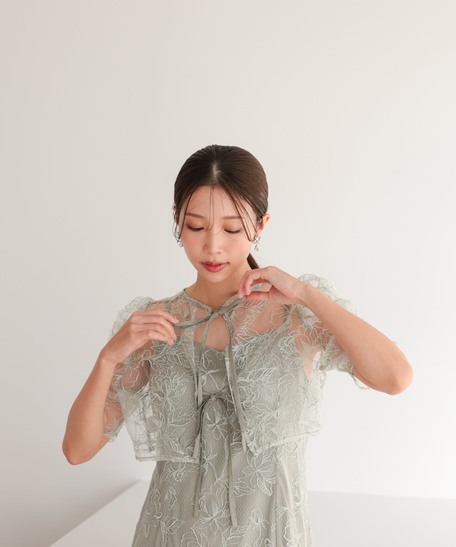 グリーン/162cm/Mサイズ着用