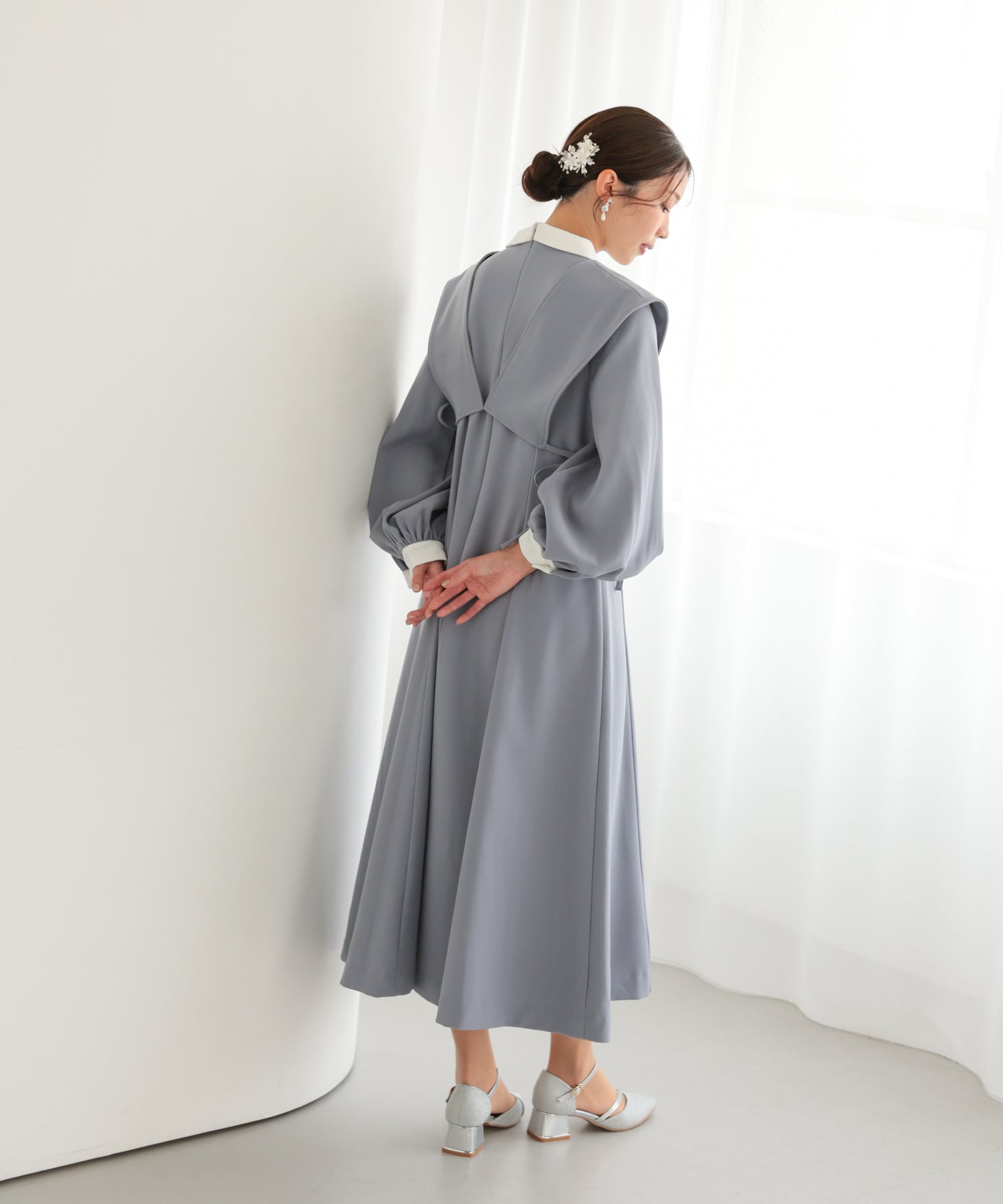 クラシックセーラーカラードレス/22325284