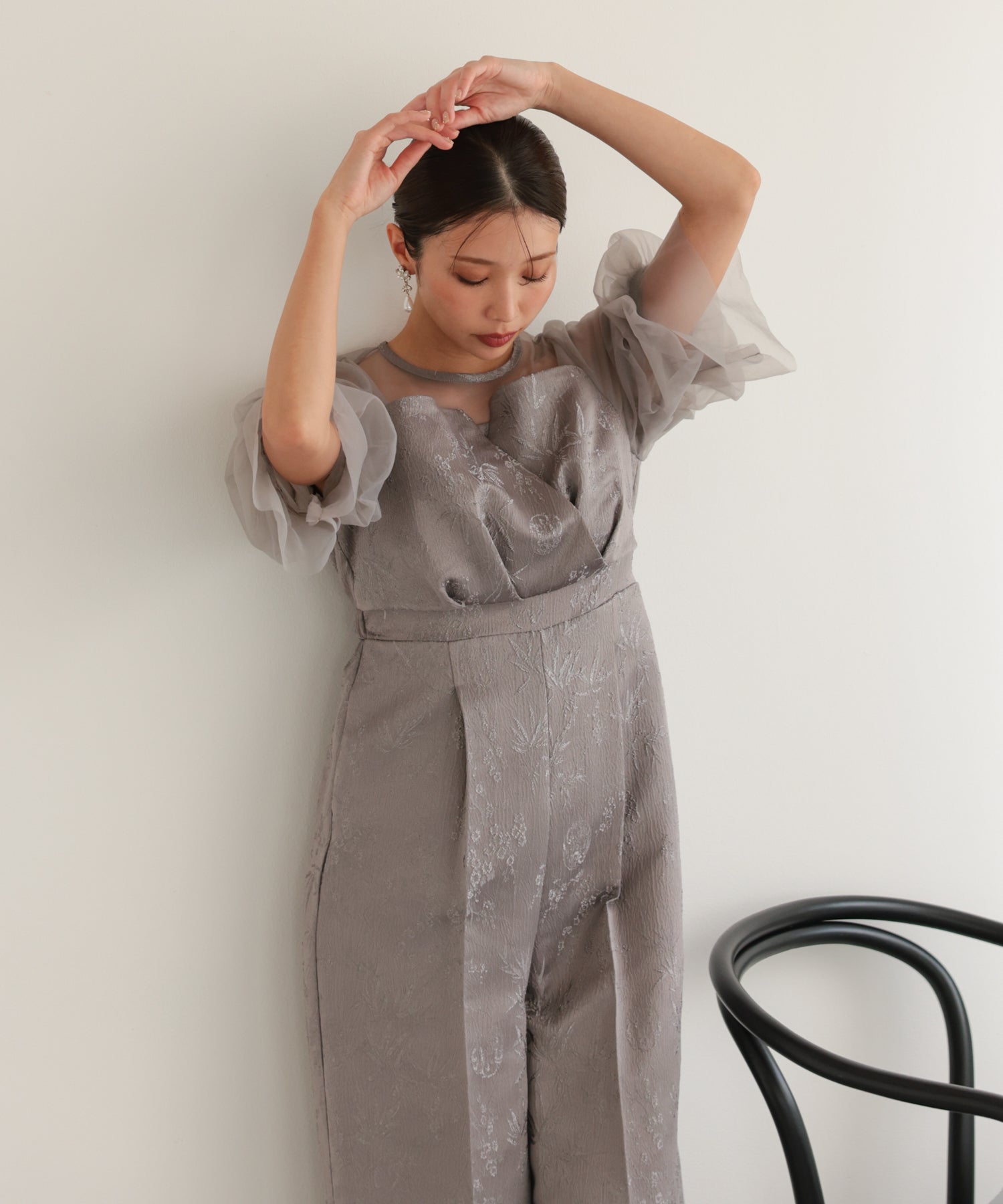 グレー/162cm/Mサイズ着用