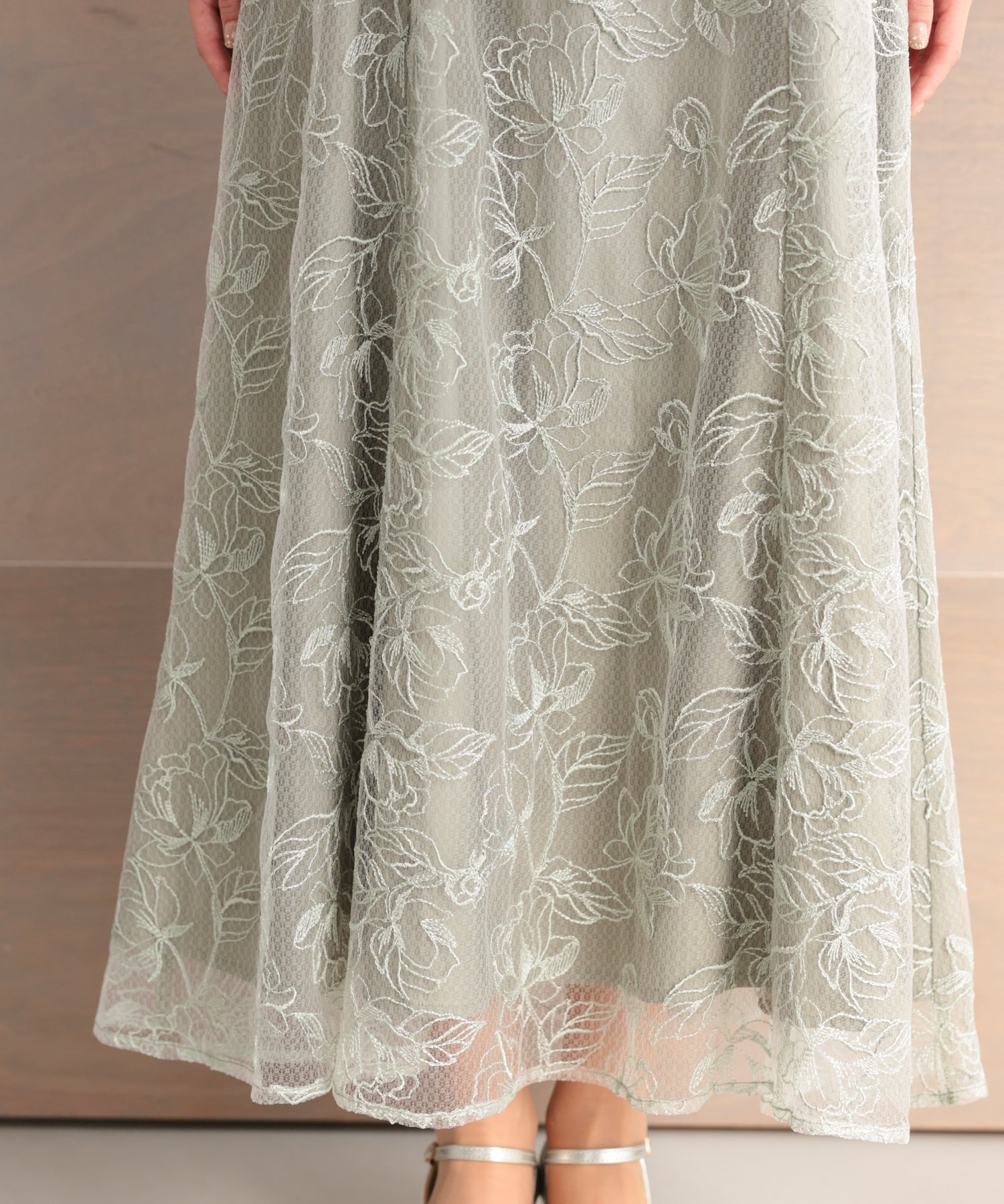 グリーン/162cm/Mサイズ着用