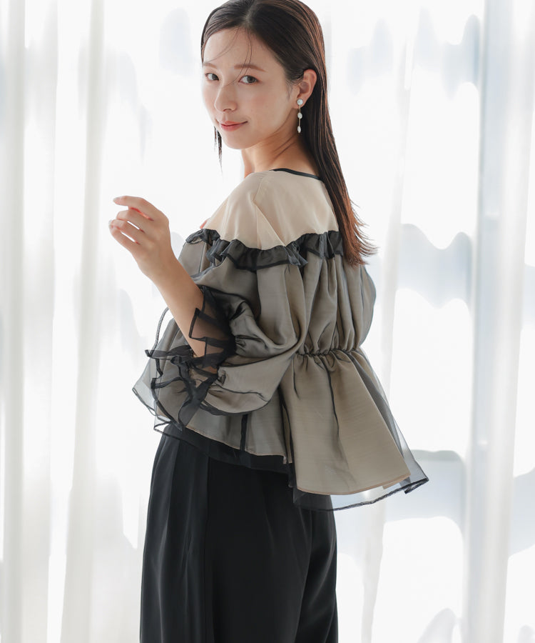 163cm/Mサイズ着用