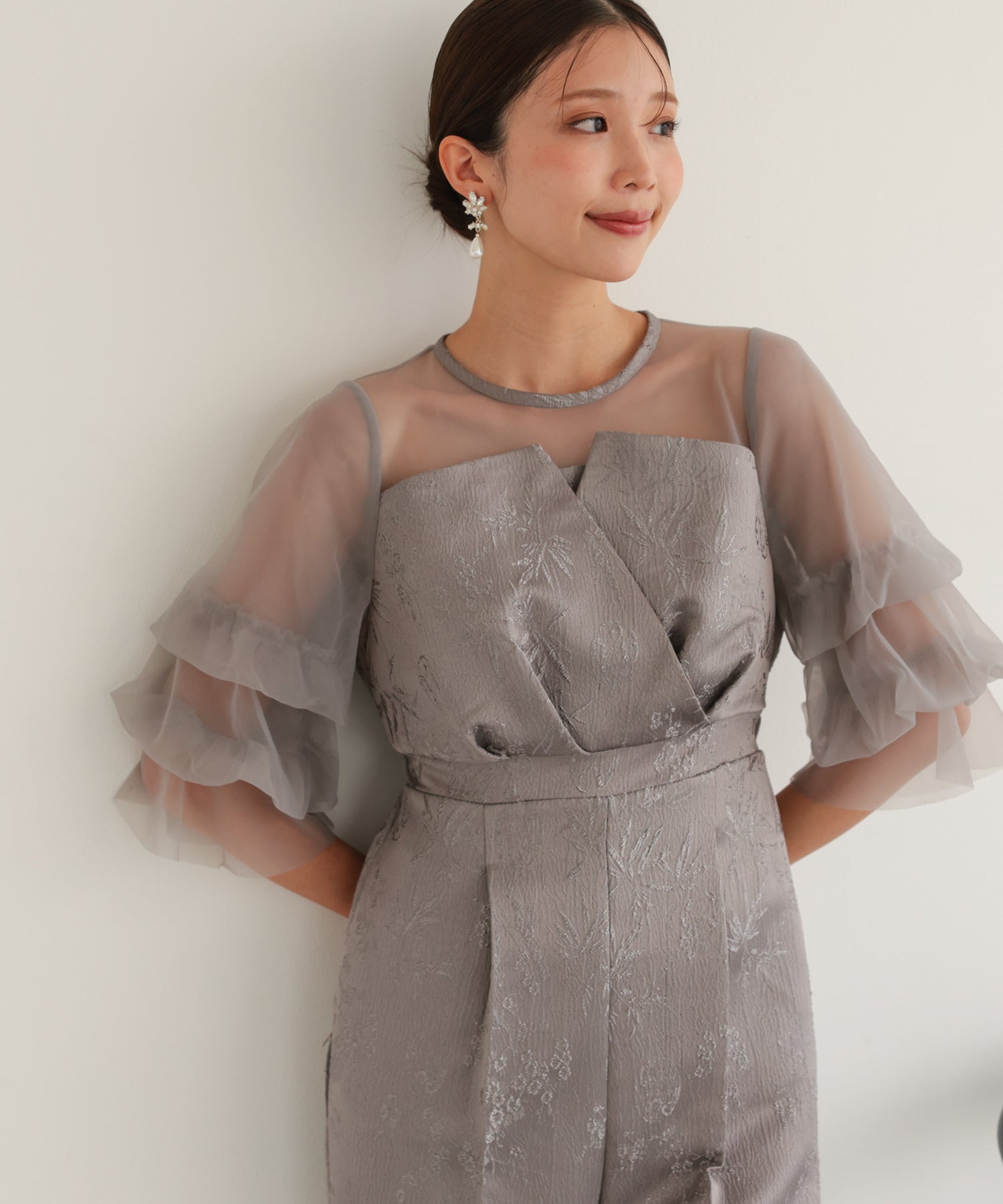 グレー/162cm/Mサイズ着用