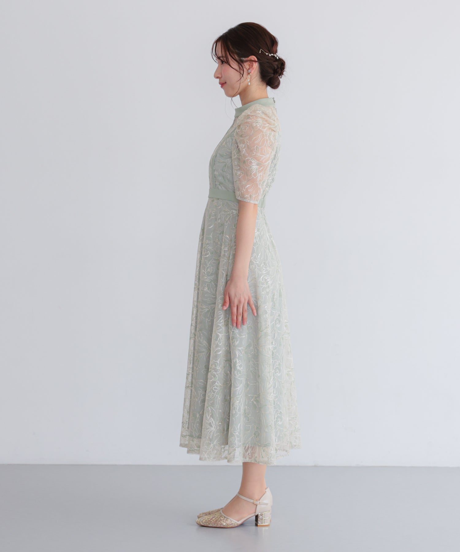 グリーン/163cm/Mサイズ