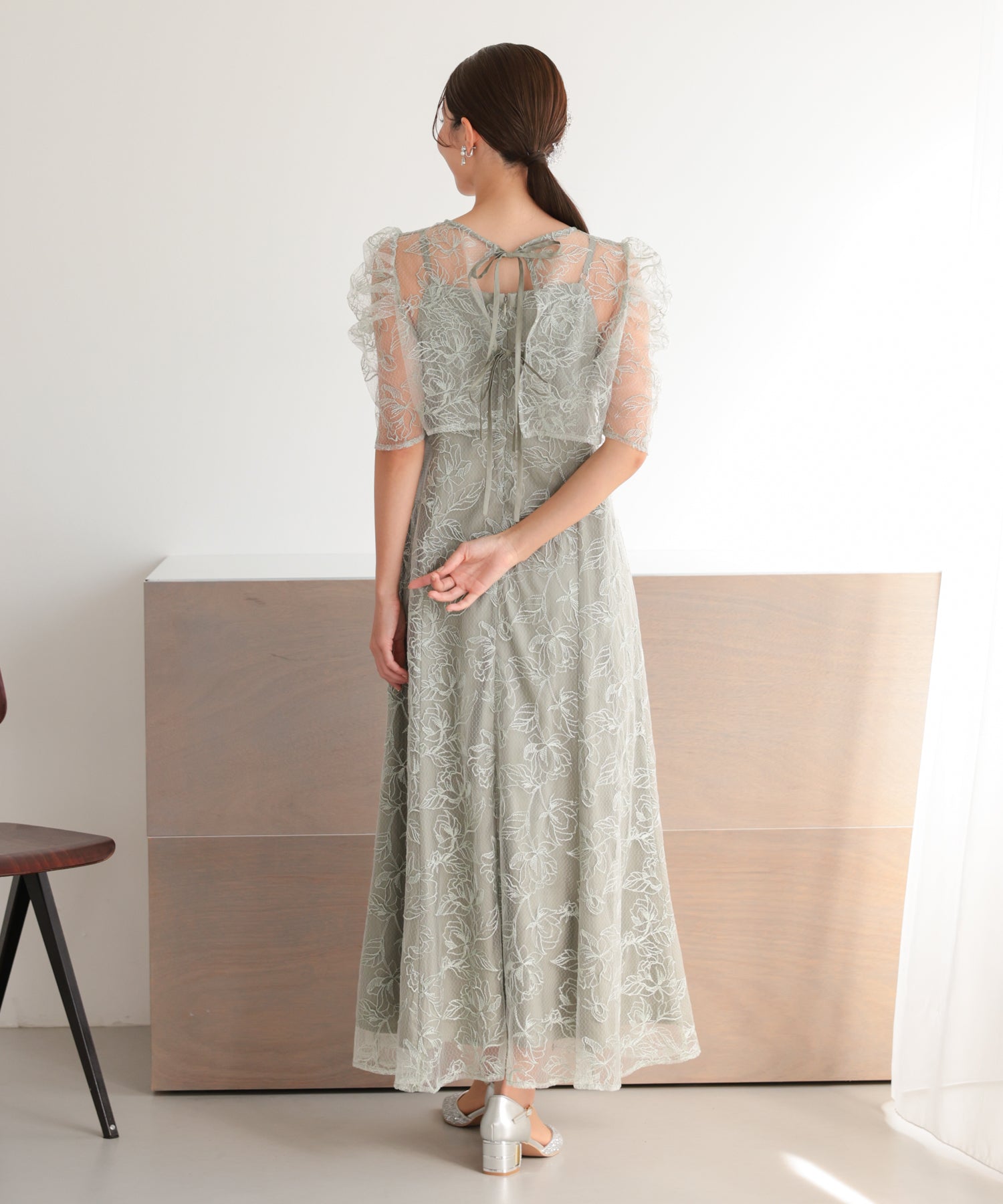 グリーン/162cm/Mサイズ着用